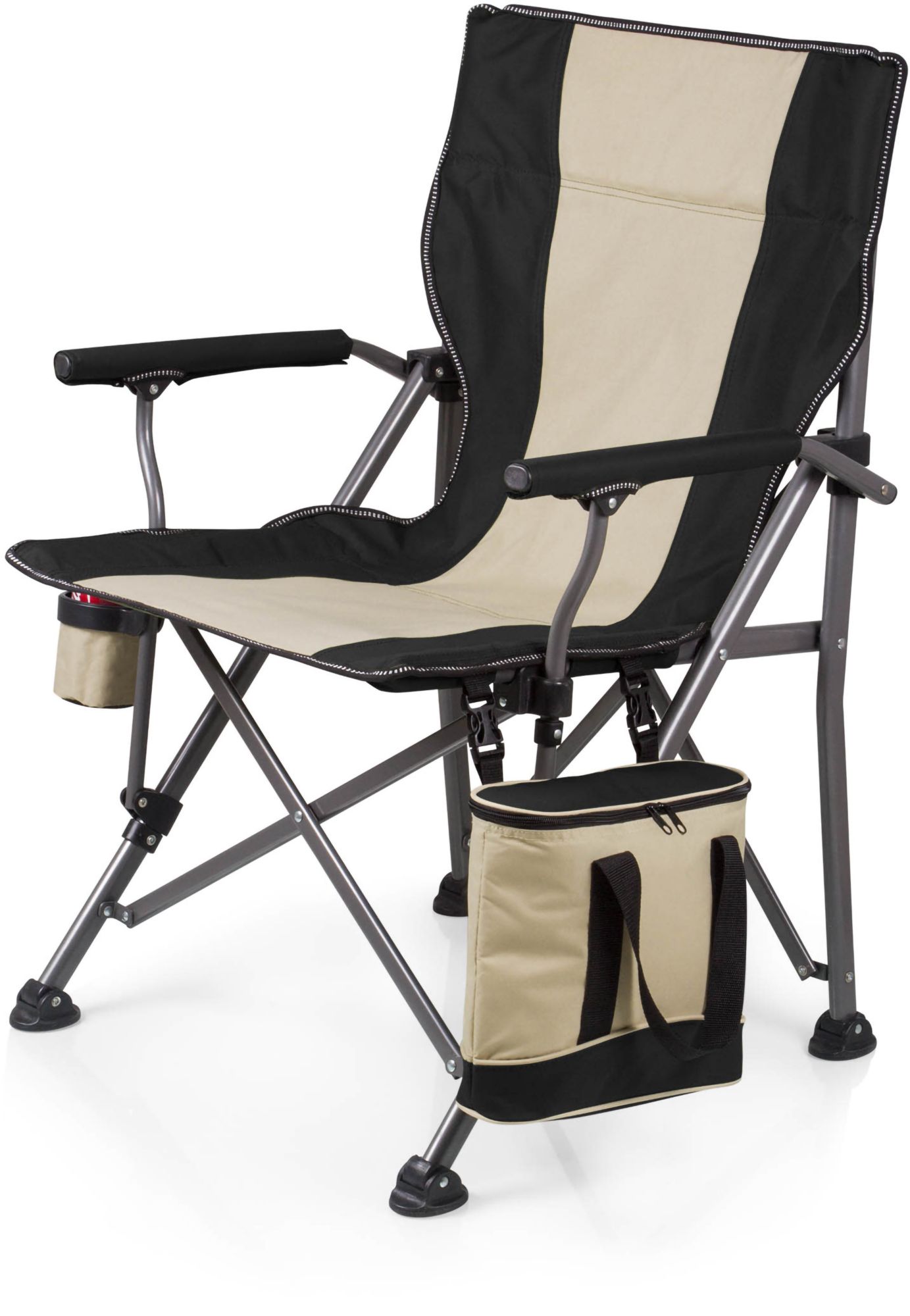 Picnic Time Carolina Panthers Cooler Camp Chair product image