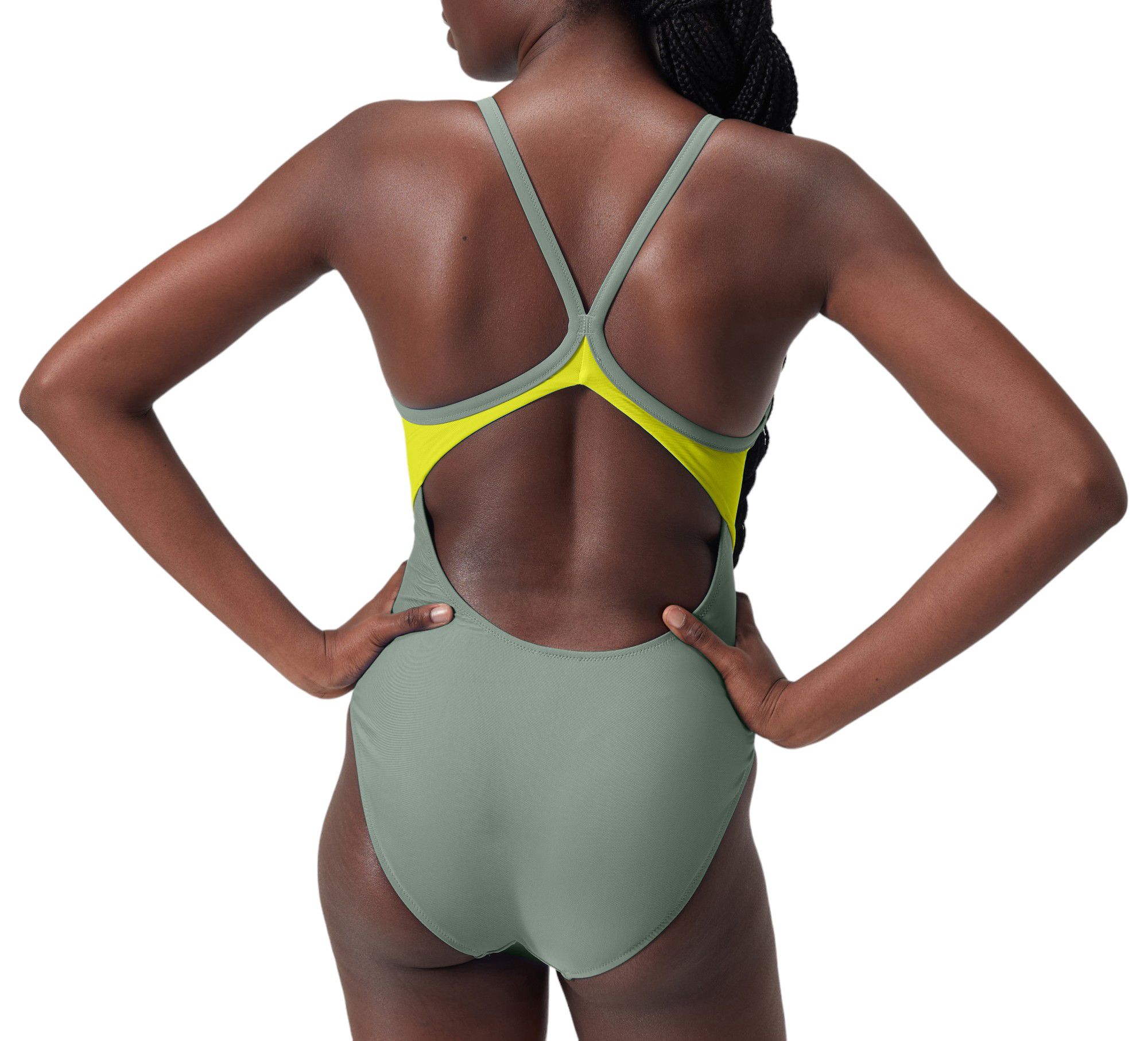 Speedo Women's Solid Racerback One Piece Swimsuit product image