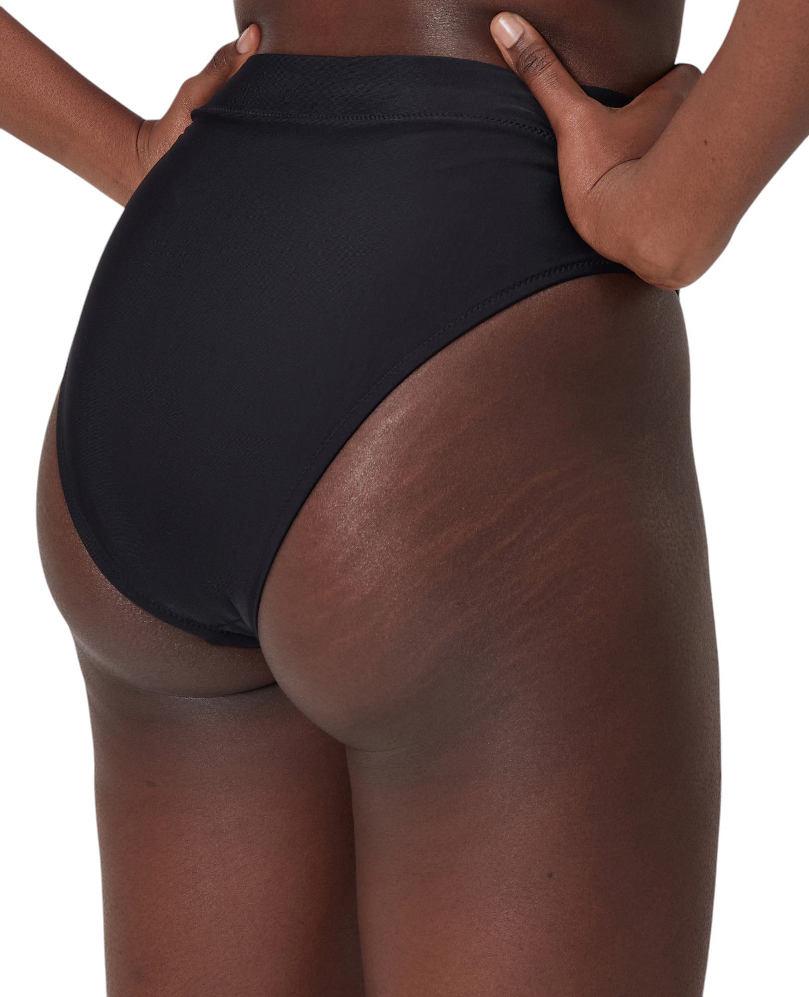 Speedo Women's Solid High Waist Bikini Swim Bottoms product image