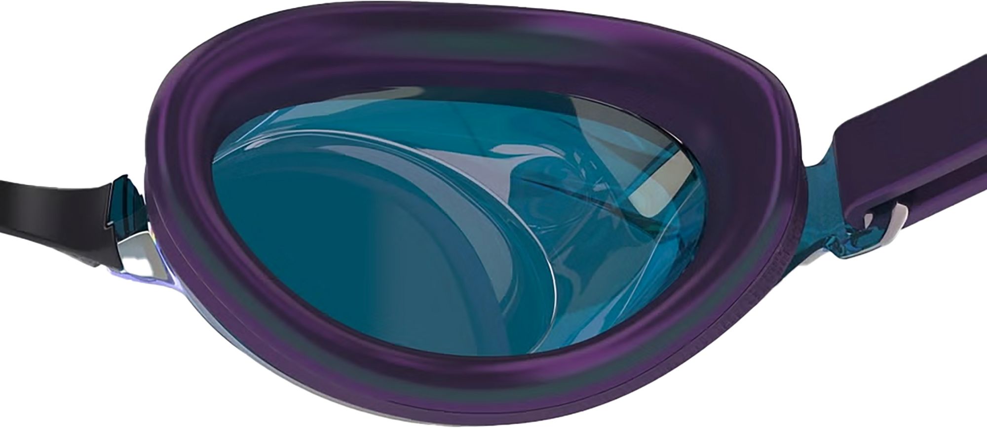 Speedo Junior Vanquisher 3.0 Mirrored Goggles Black and Purple product image