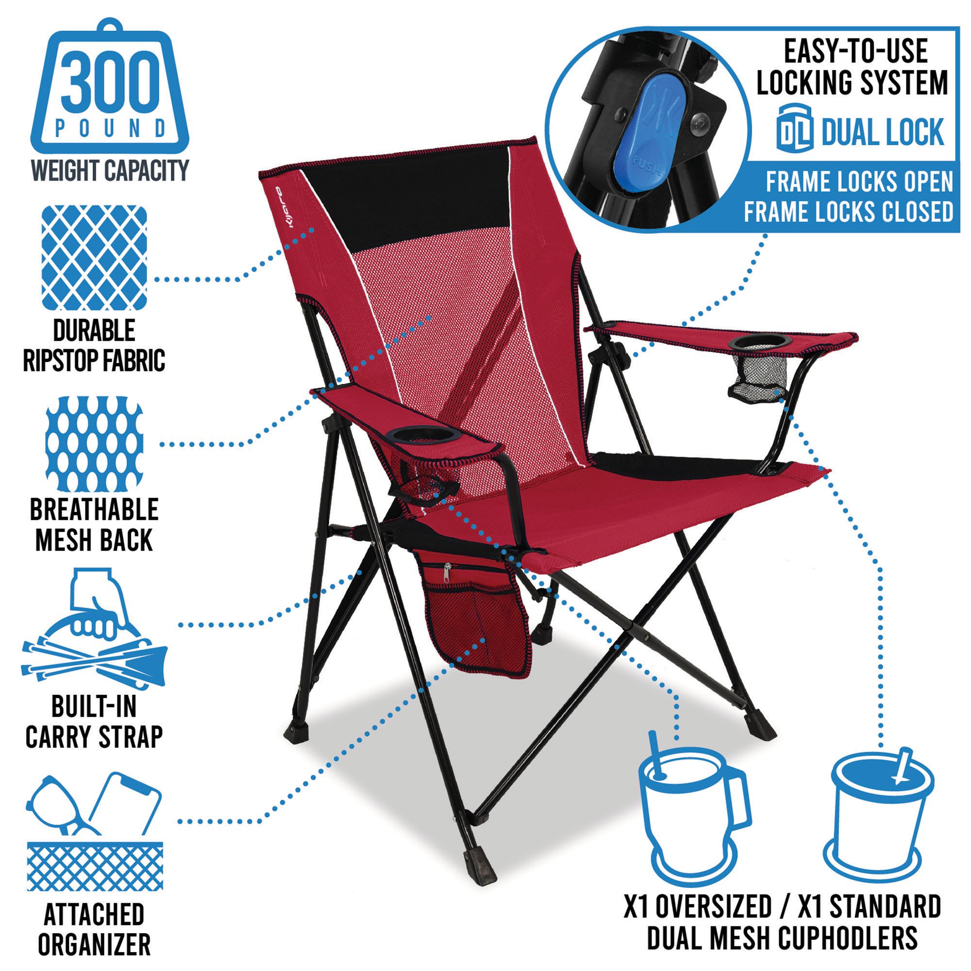 Kijaro Dual Lock Chair product image