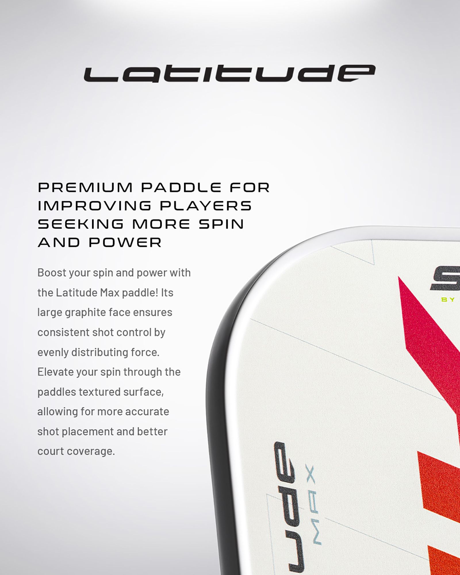 Selkirk SLK LATITUDE Max Pickleball Paddle product image