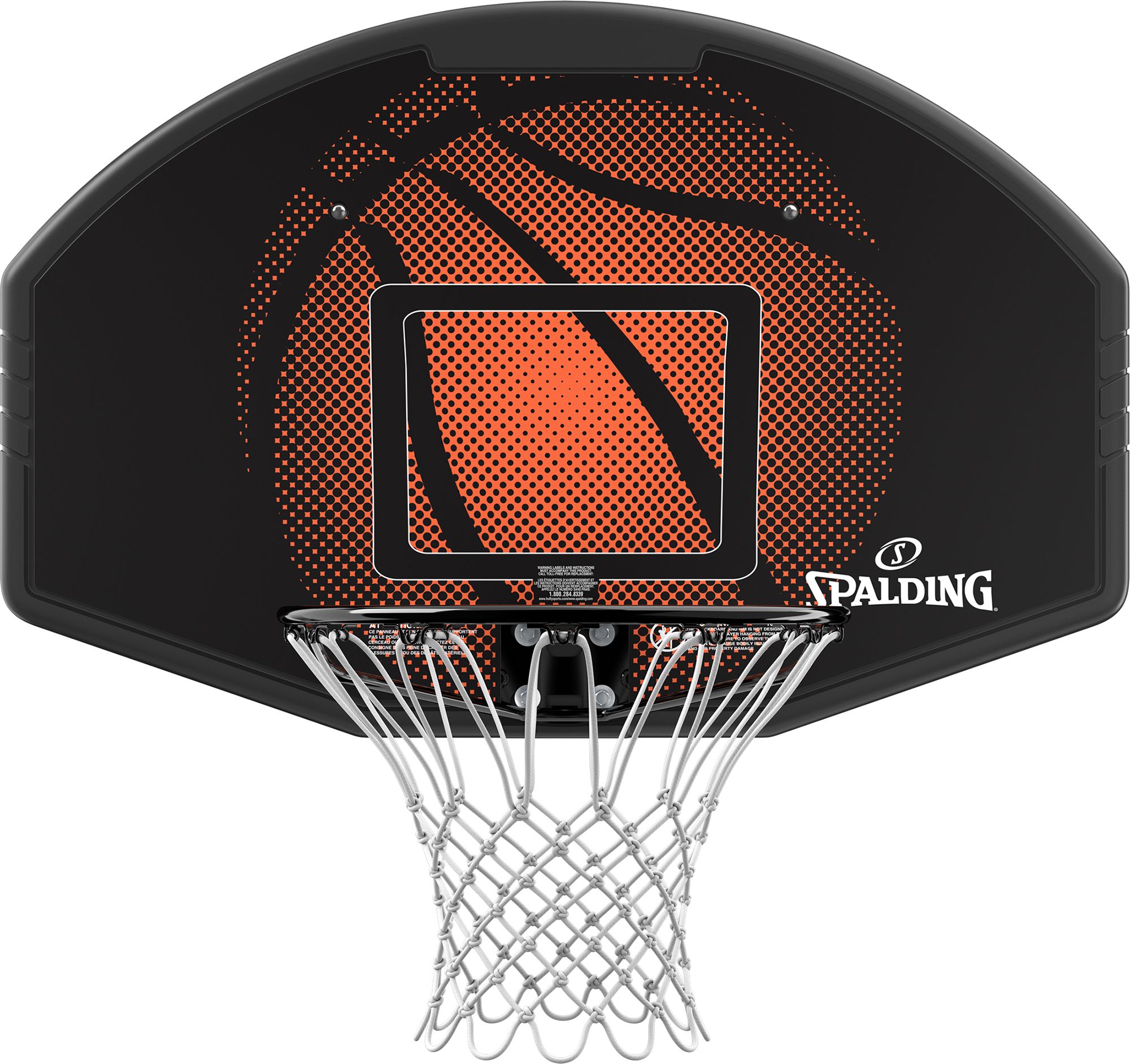 Spalding 44'' Eco-Composite Fan Basketball Backboard & Rim Combo Hoop product image