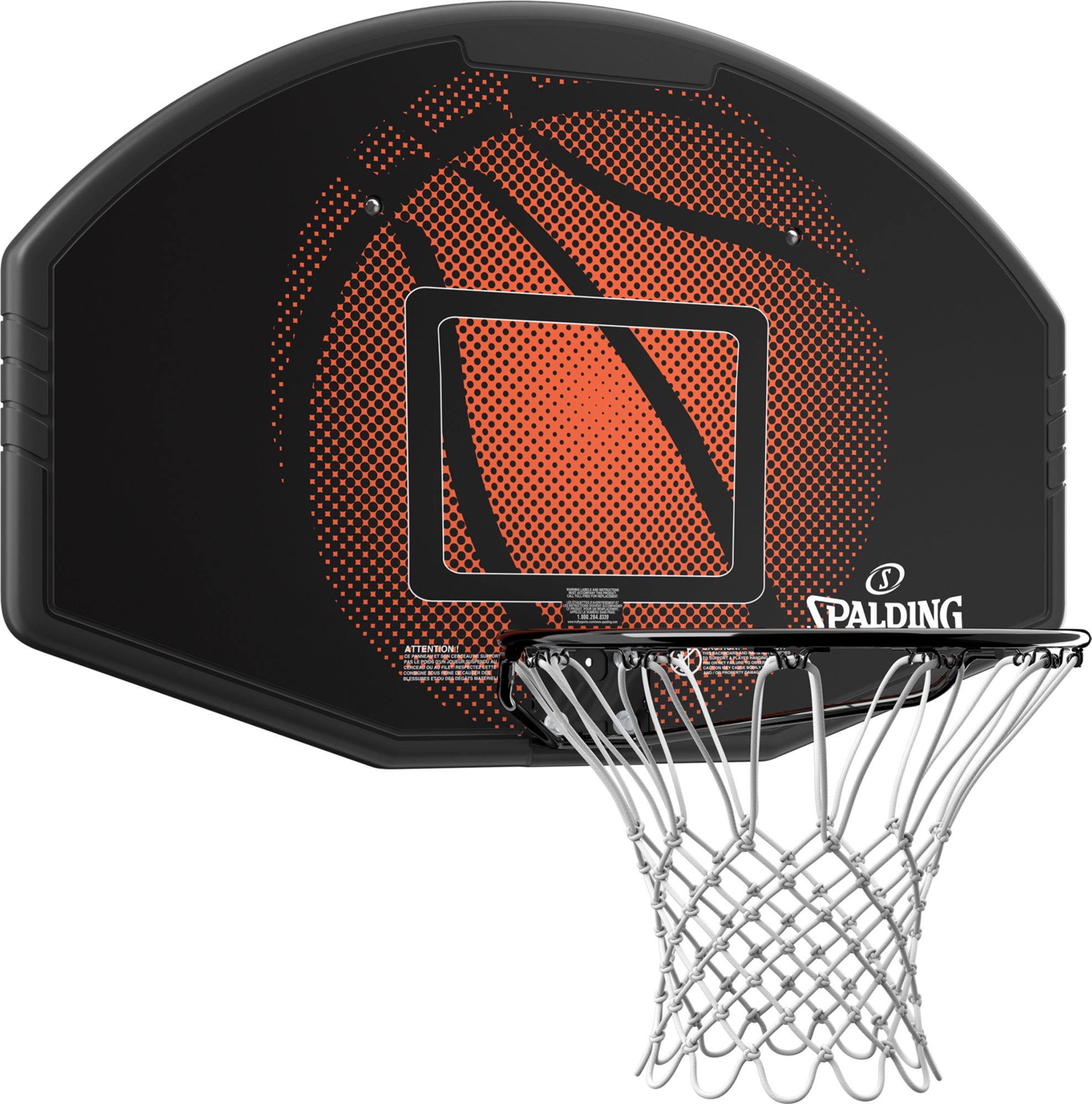 Spalding 44'' Eco-Composite Fan Basketball Backboard & Rim Combo Hoop product image