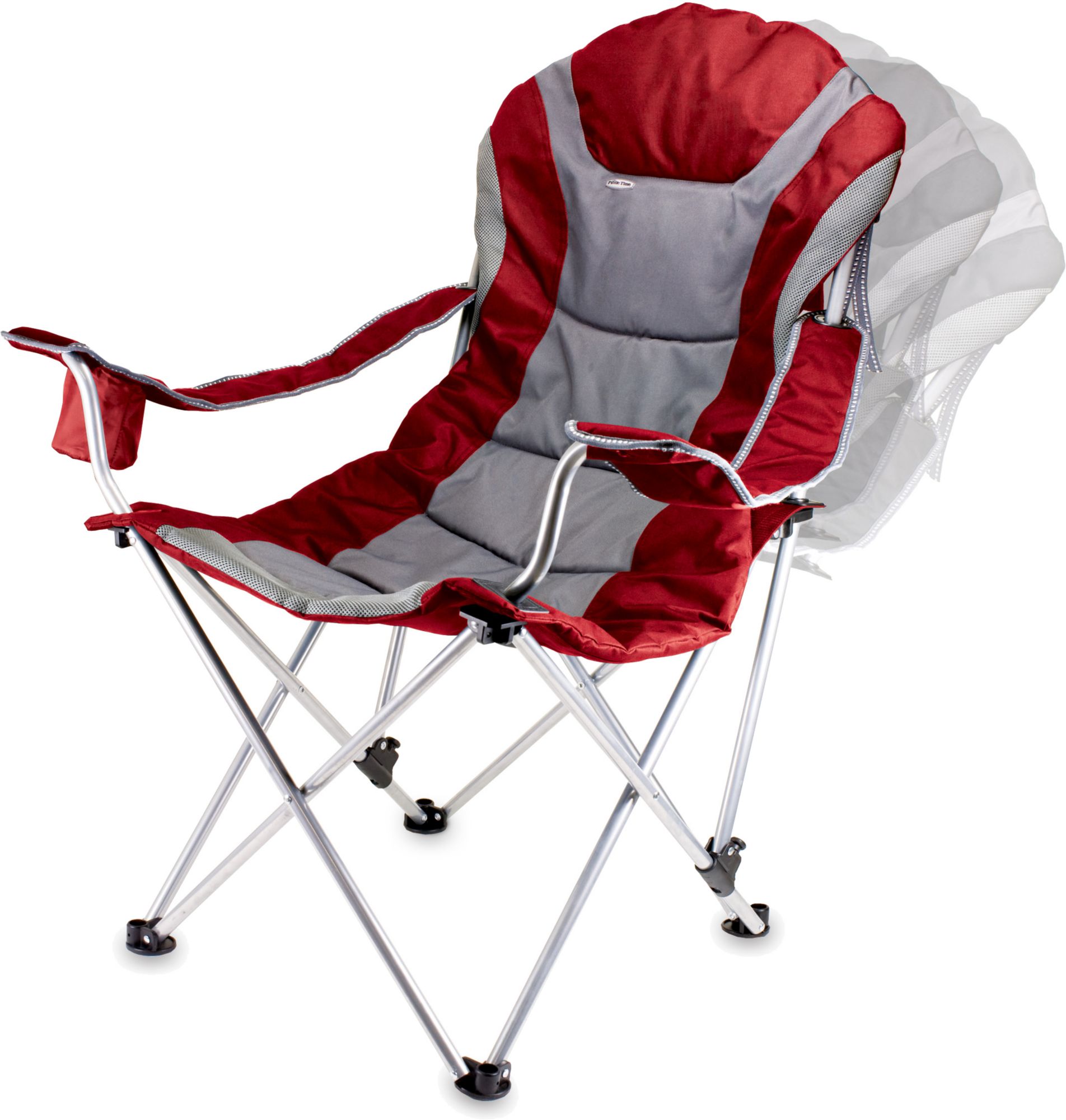 Picnic Time Atlanta Braves Reclining Camp Chair