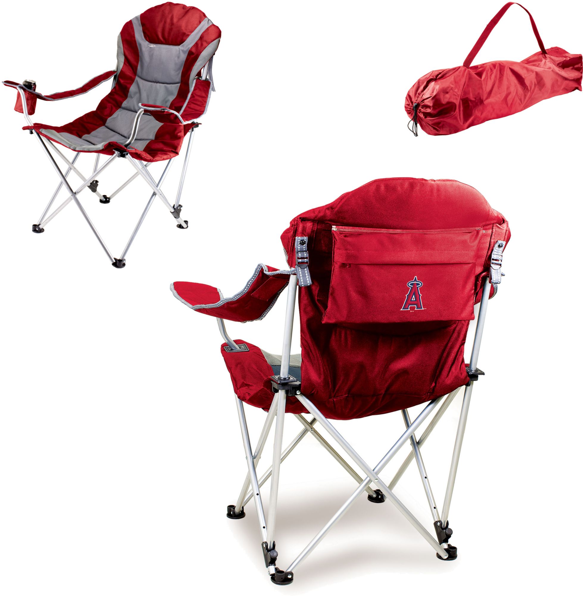 Picnic Time Los Angeles Angels Reclining Camp Chair product image