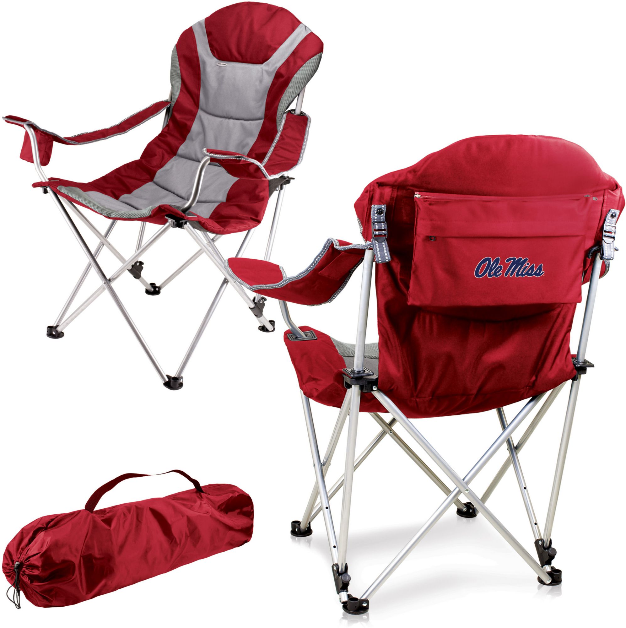 Picnic Time Ole Miss Rebels Reclining Camp Chair product image