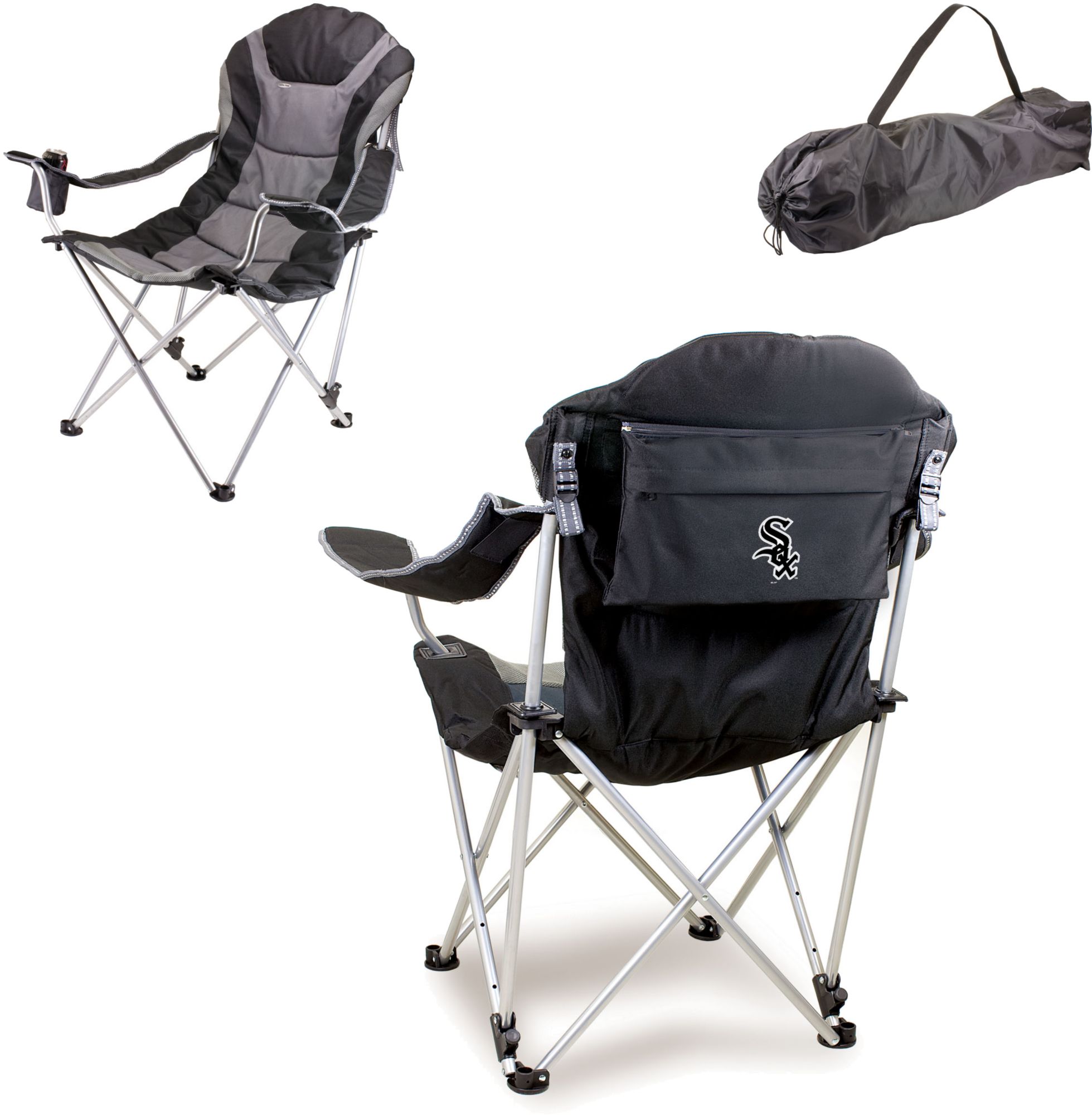 Picnic Time Chicago White Sox Reclining Camp Chair product image