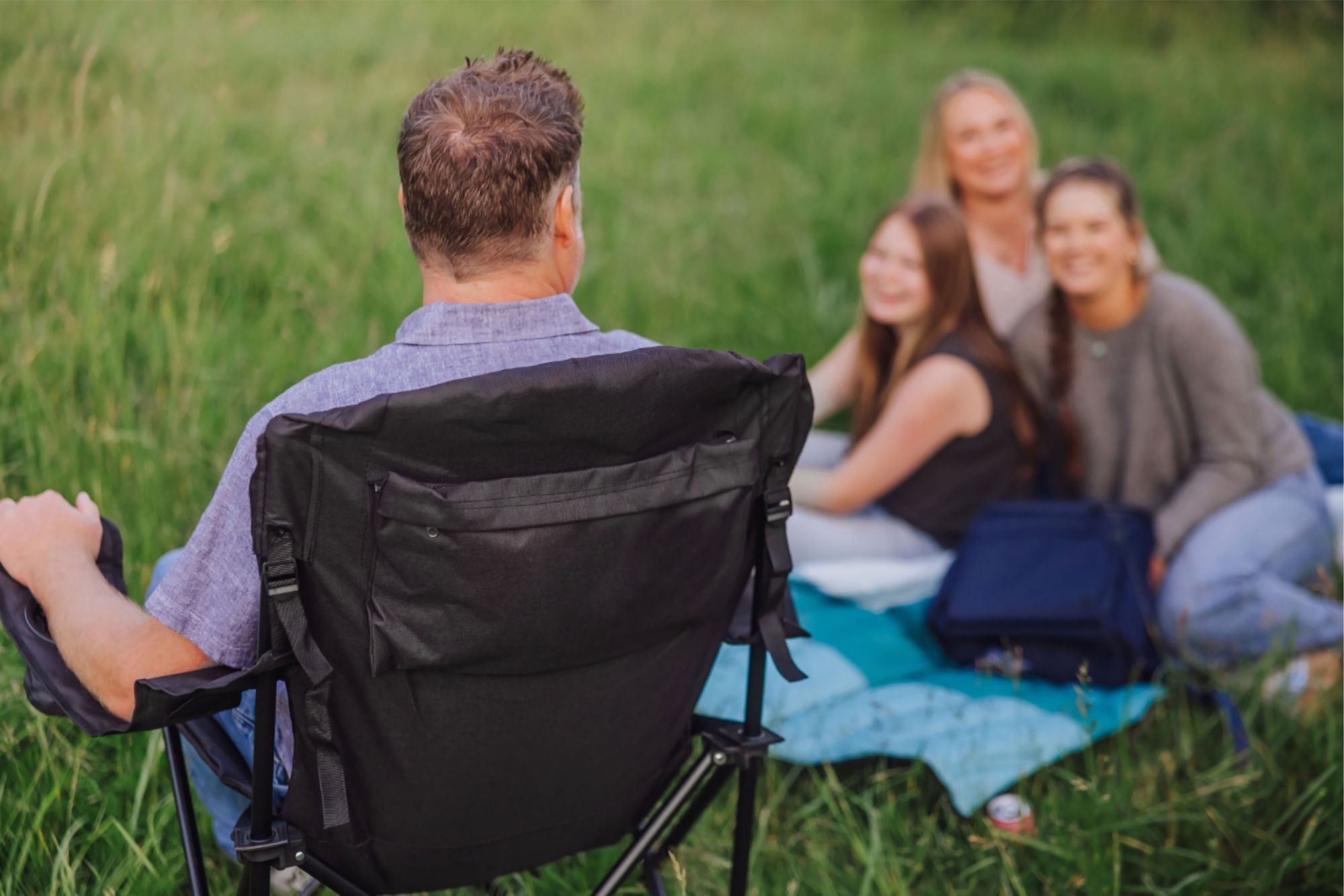 Picnic Time Reclining Camp Chair product image