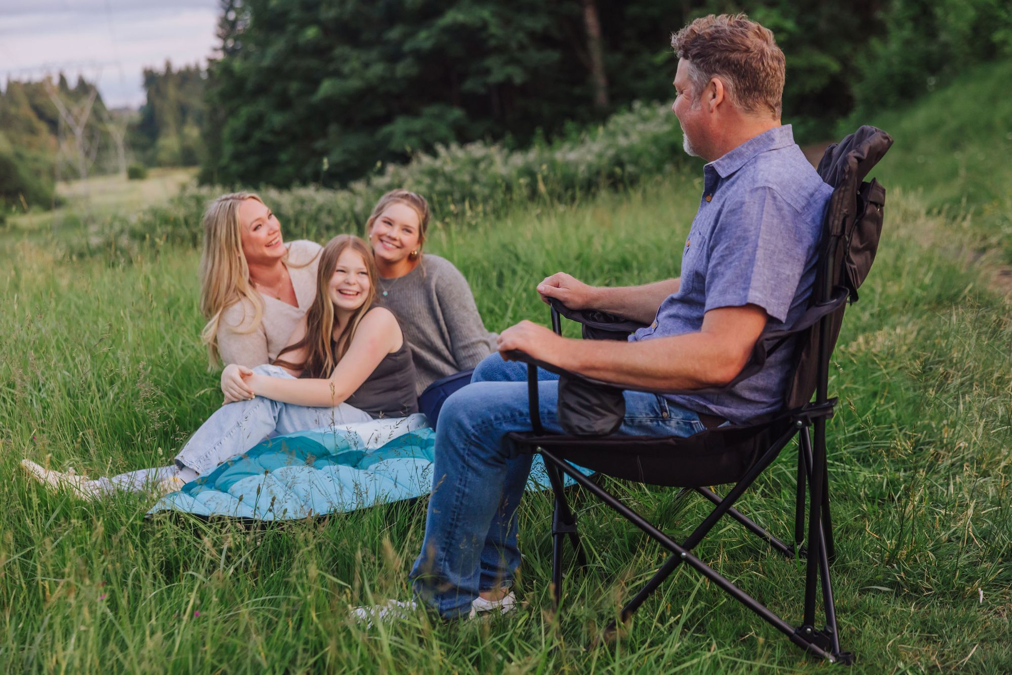 Picnic Time Reclining Camp Chair product image