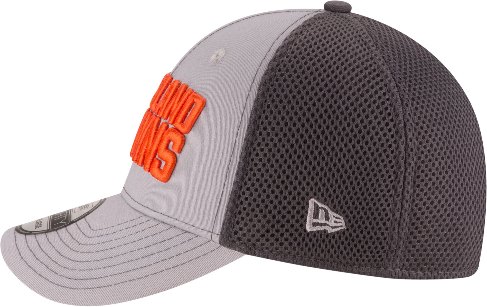 New Era Men's Cleveland Browns Grayed Out Neo 39Thirty Stretch Fit Hat product image