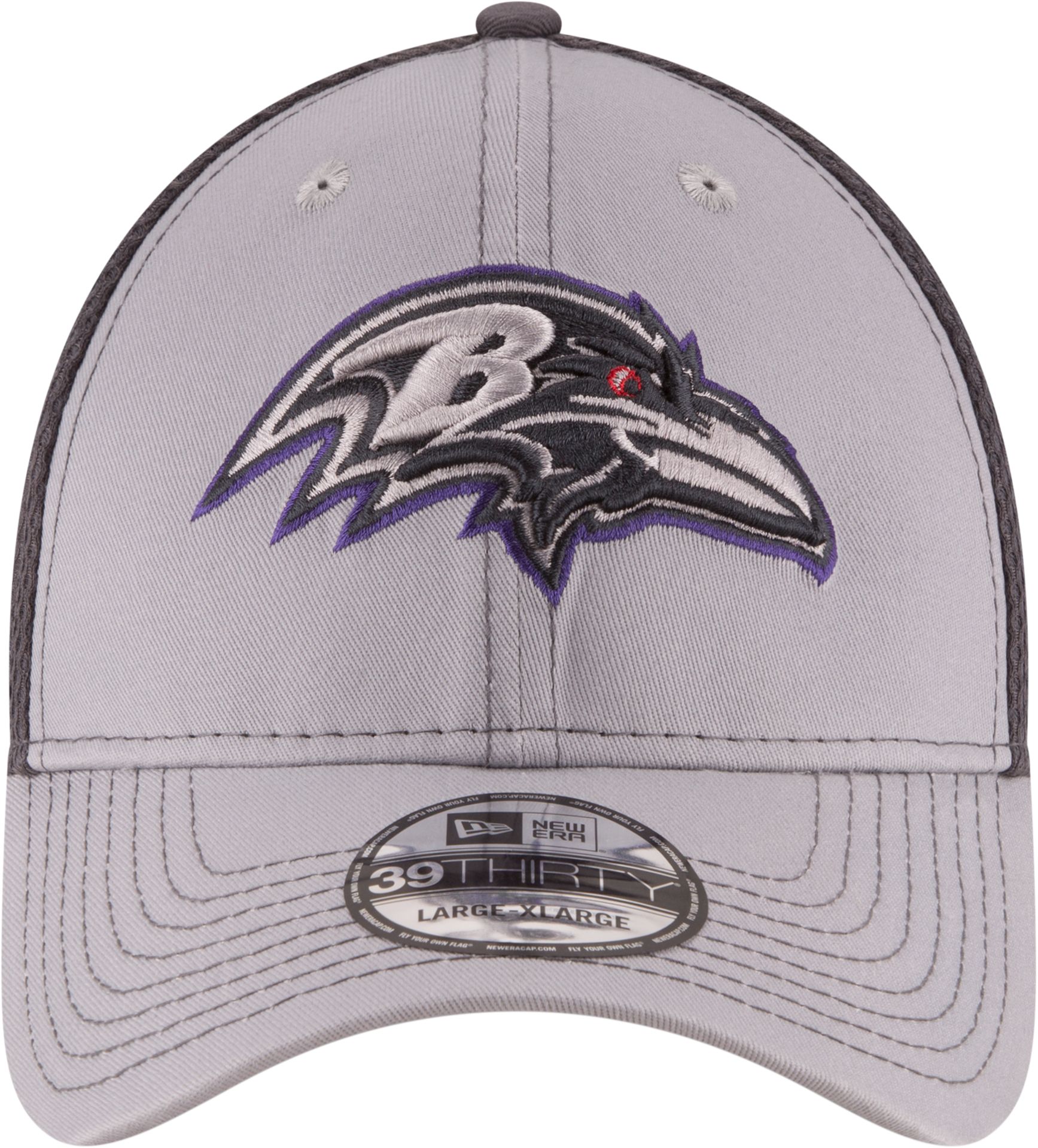 New Era Men's Baltimore Ravens Grayed Out Neo 39Thirty Stretch Fit Hat product image