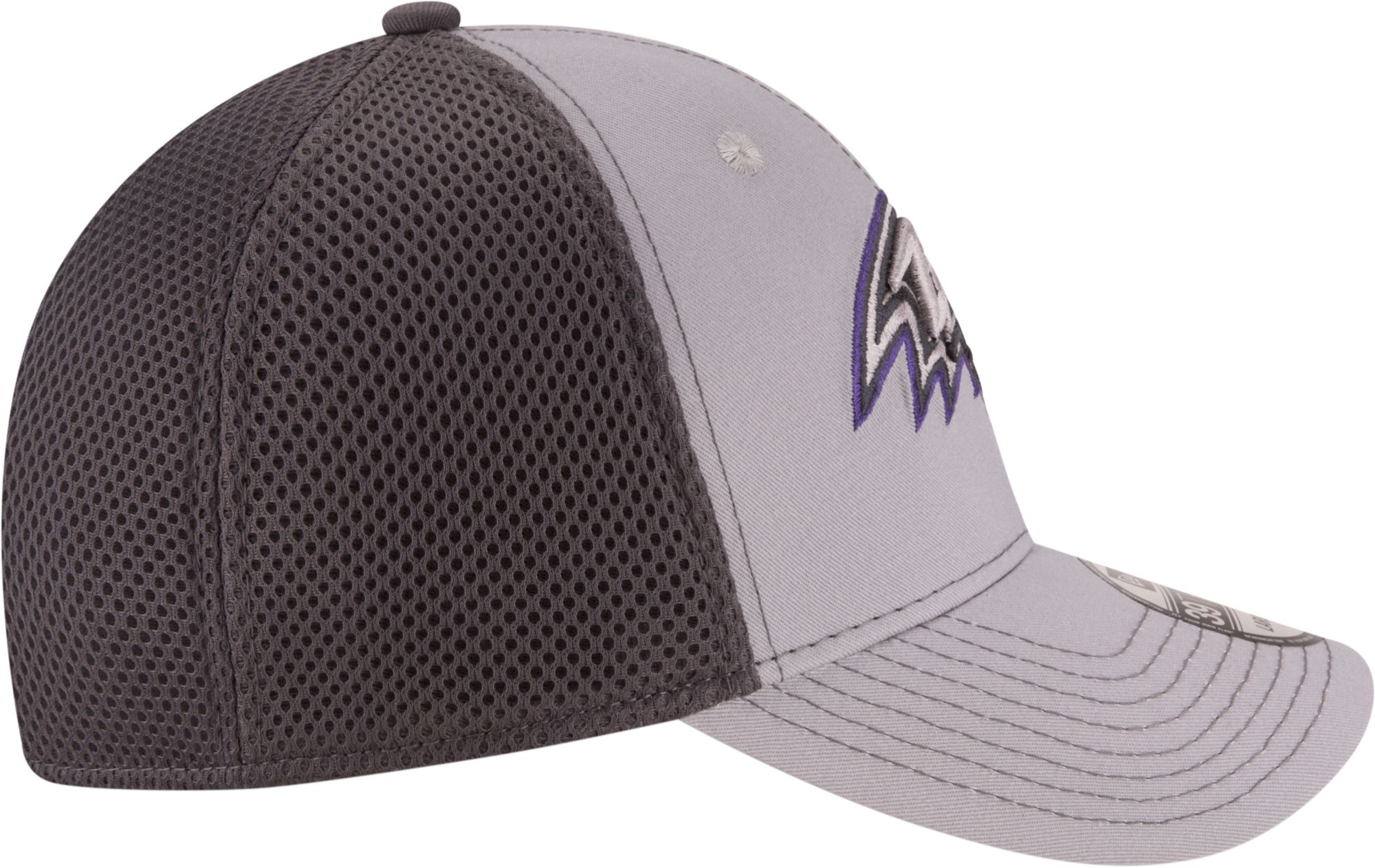 New Era Men's Baltimore Ravens Grayed Out Neo 39Thirty Stretch Fit Hat product image