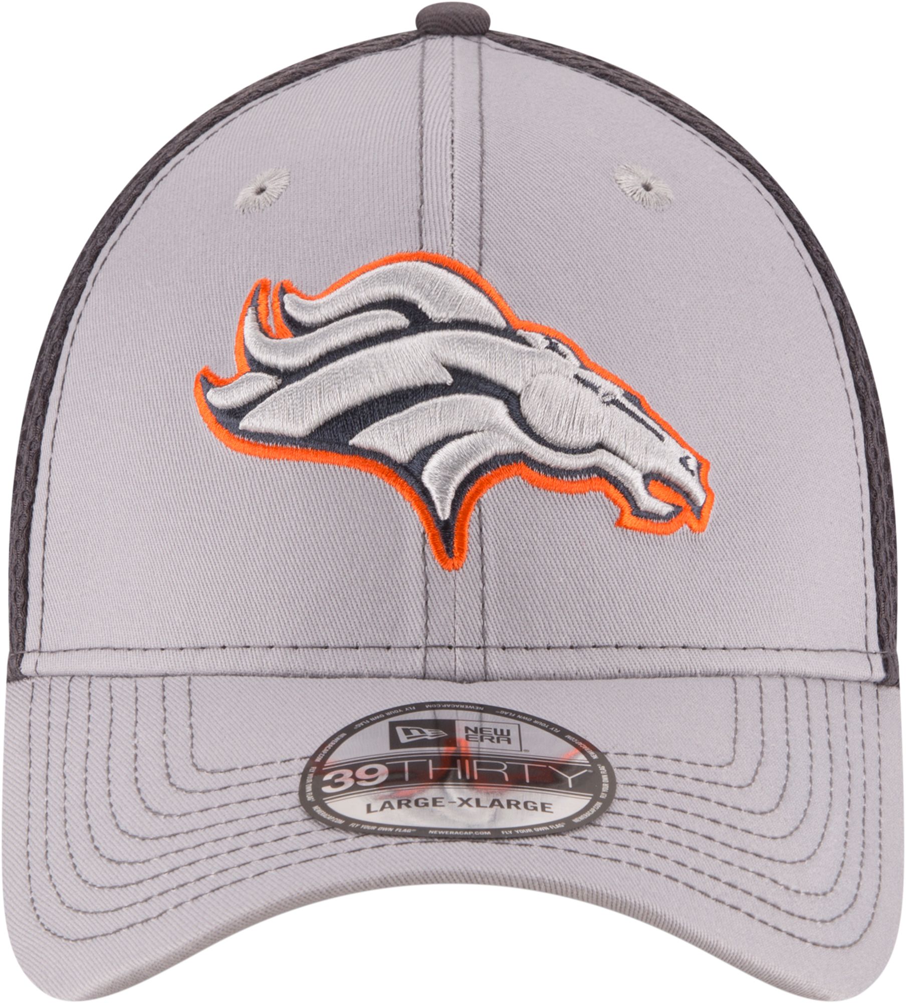 New Era Men's Denver Broncos Greyed Out Neo 39Thirty Stretch Fit Hat product image