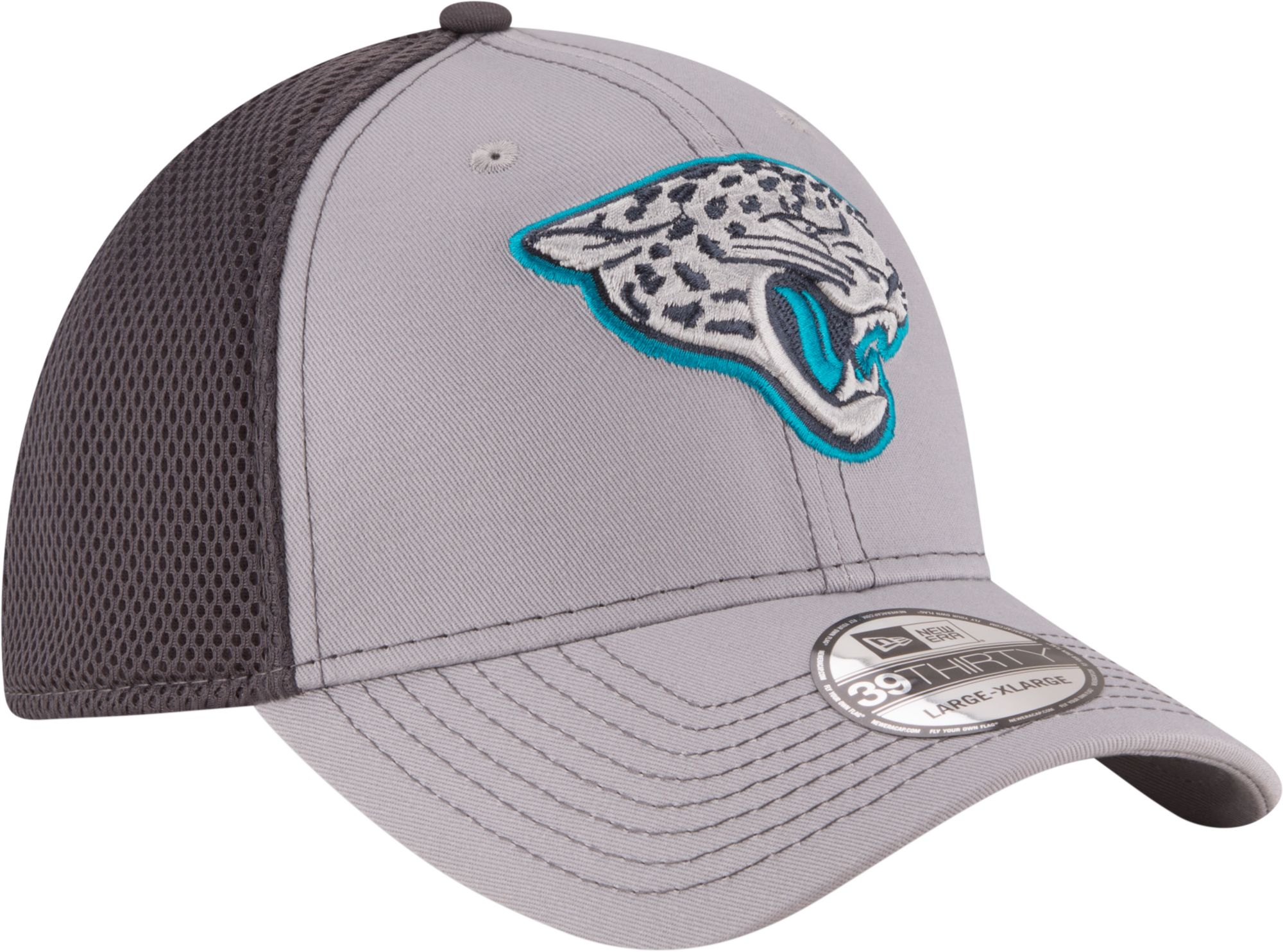 New Era Men's Jacksonville Jaguars Grayed Out Neo 39Thirty Stretch Fit Hat product image