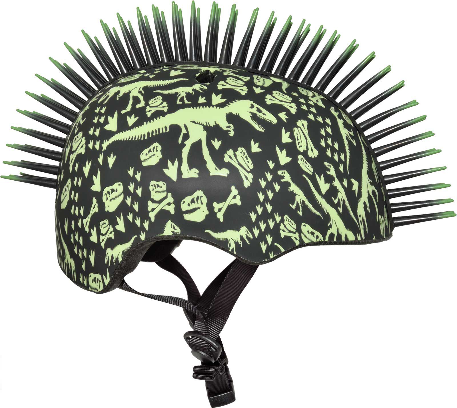 Raskullz Toddler T-Rex Bones Mohawk Bike Helmet product image