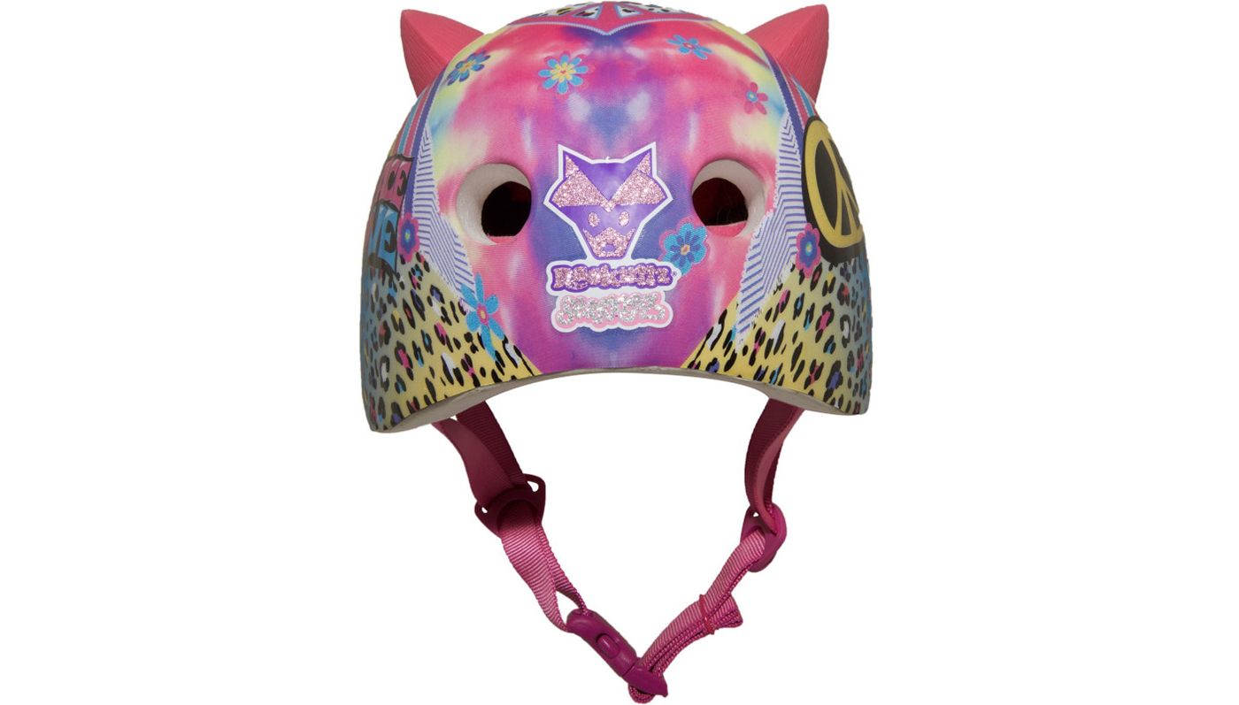 Raskullz Youth Peace Love Kitty Bike Helmet Publiclands