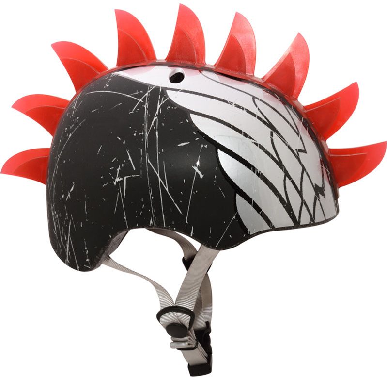 Raskullz Youth Wings LED Mohawk Bike Helmet product image