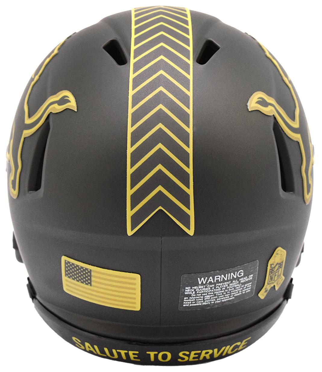 Riddell Detroit Lions 2025 Salute to Service Mini Helmet product image