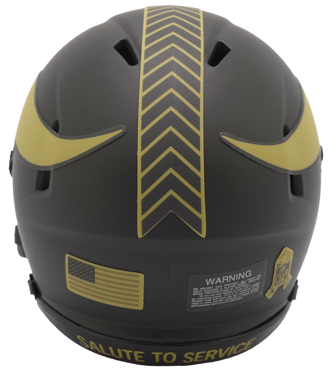 Riddell Minnesota Vikings 2025 Salute to Service Mini Helmet product image