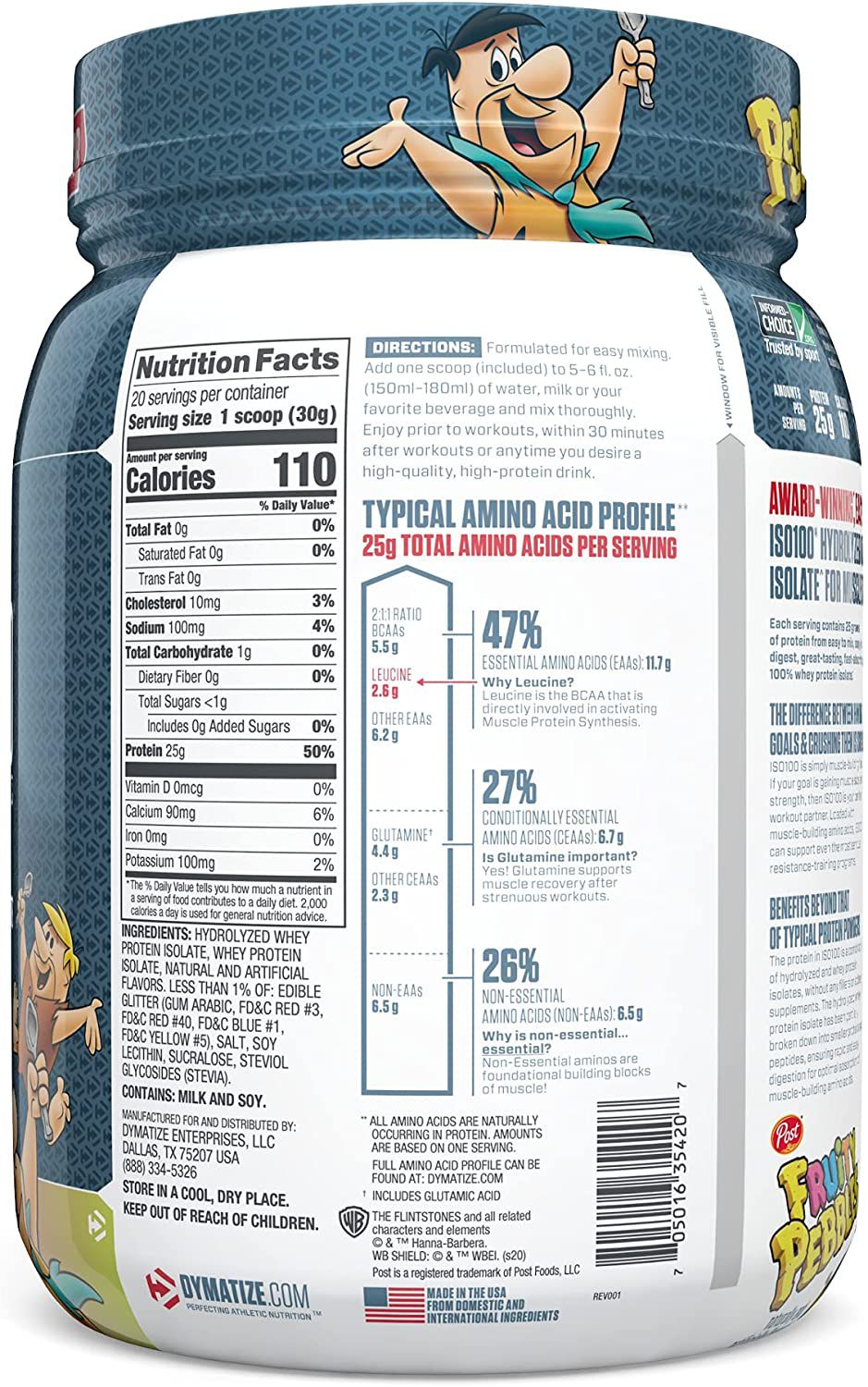 Dymatize ISO100 Protein Powder product image