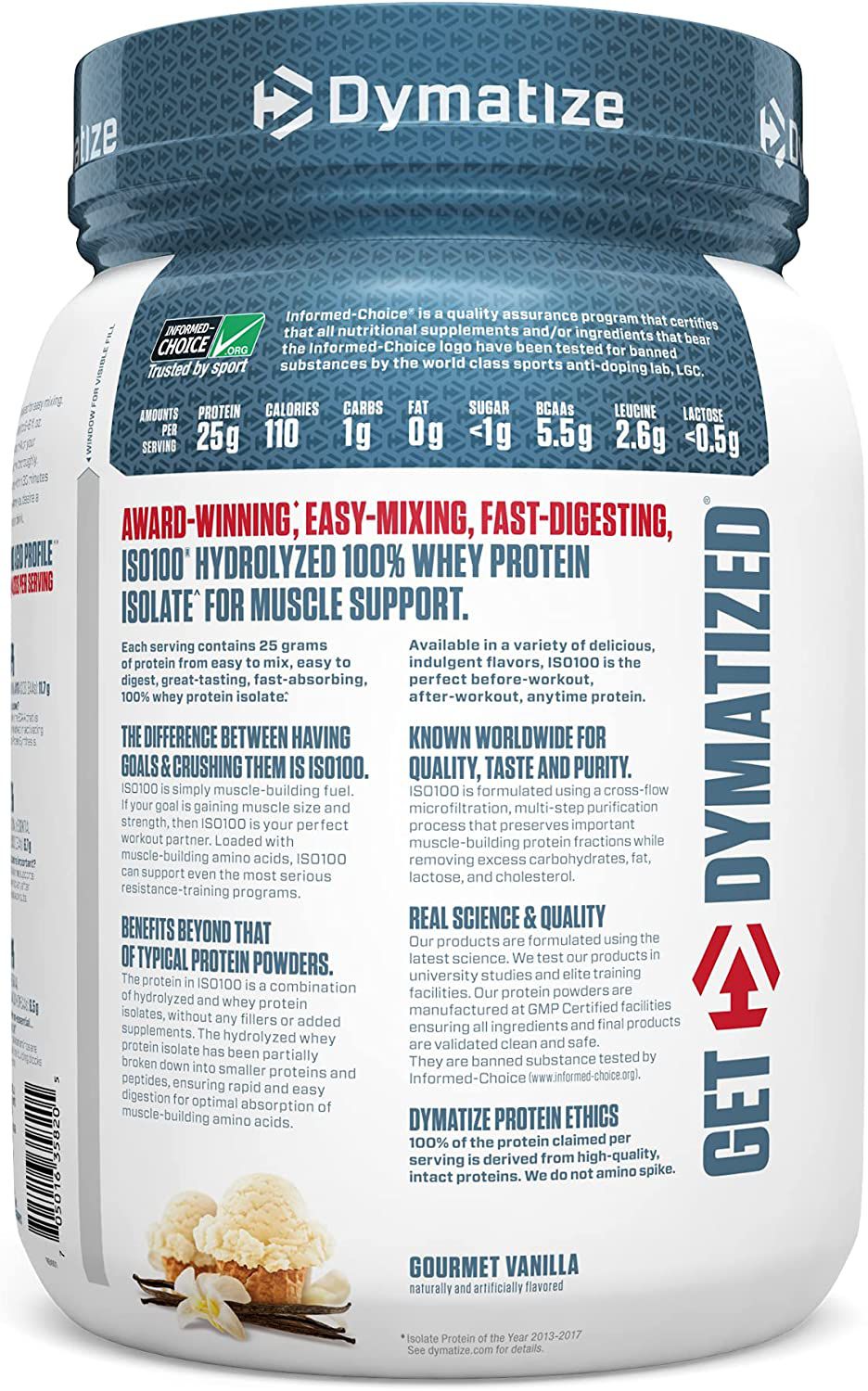Dymatize ISO100 Protein Powder product image