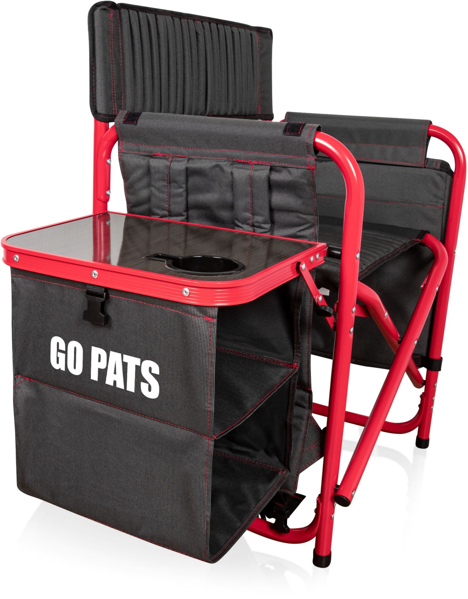 Picnic Time New England Patriots Red All-In-One Chair product image