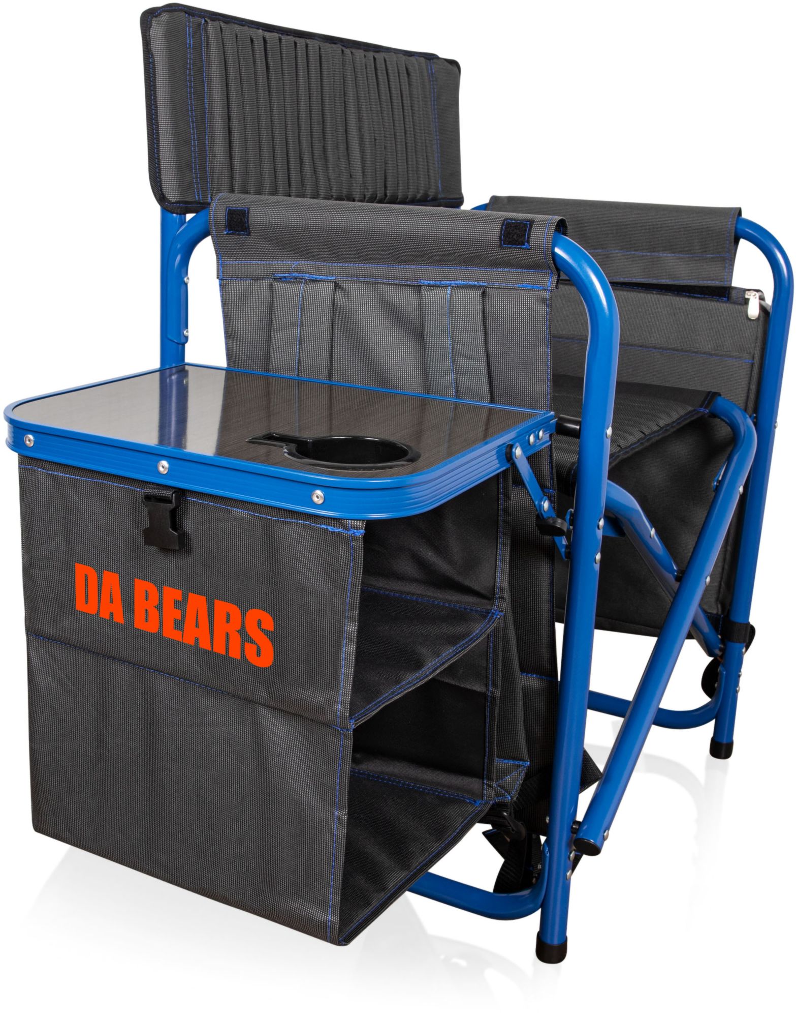 Picnic Time Chicago Bears Red All-In-One Chair