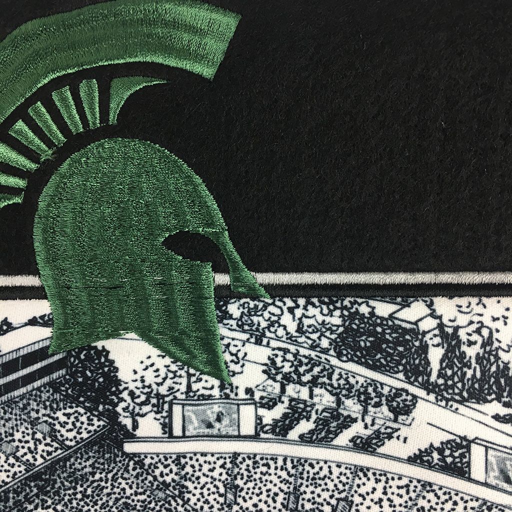 Winning Streak Sports Michigan State Spartans Stadium Banner product image