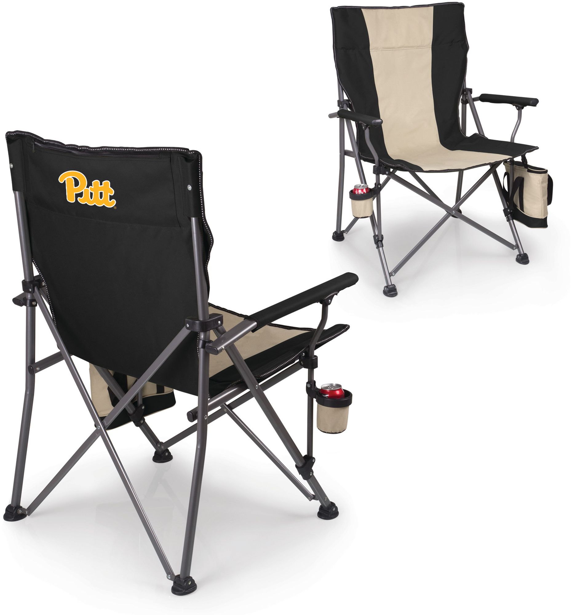 Picnic Time Pitt Panthers XL Camp Chair with Cooler product image