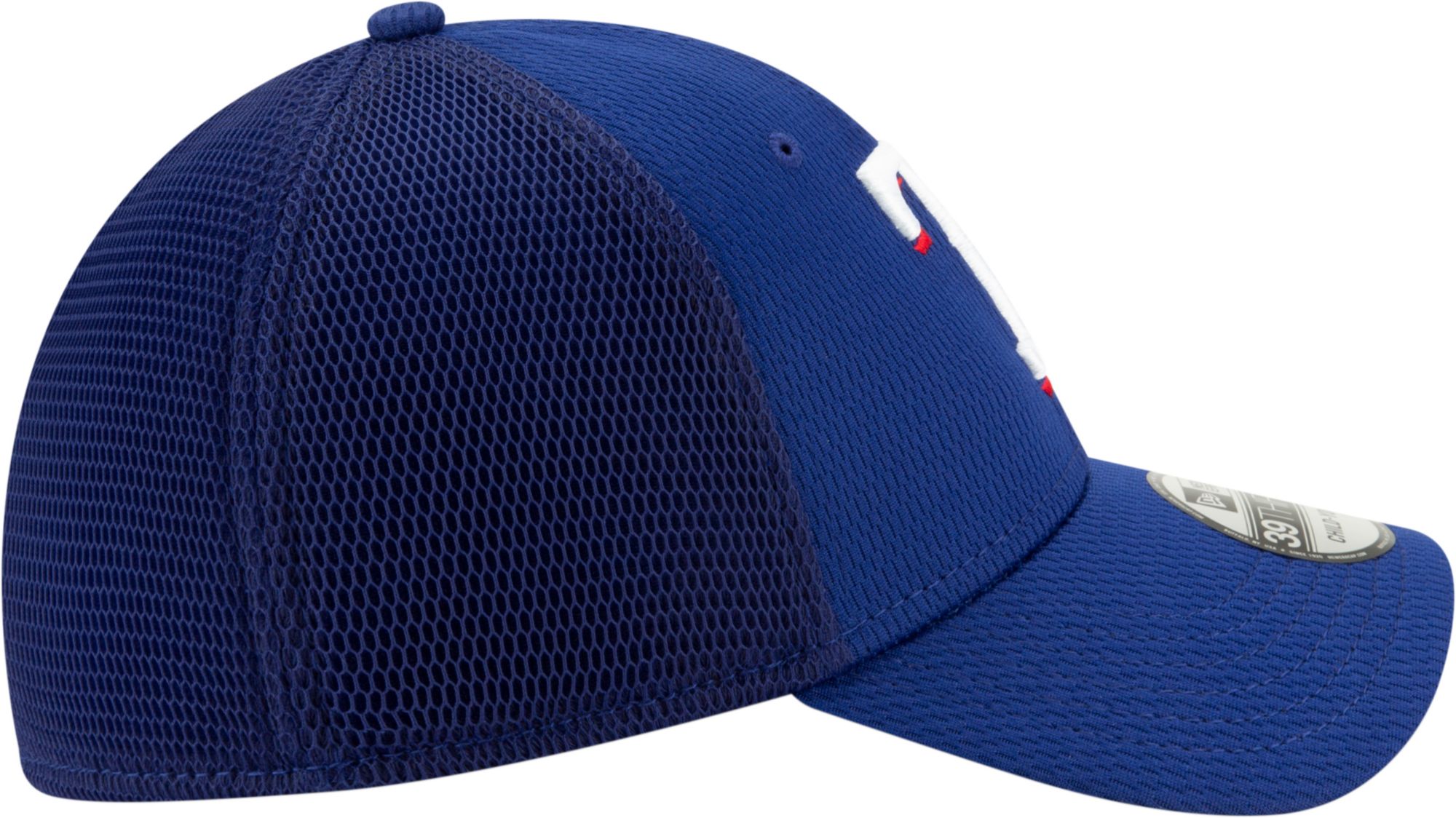 New Era Youth Texas Rangers Blue 39Thirty Tonel Neo Stretch Fit Hat product image
