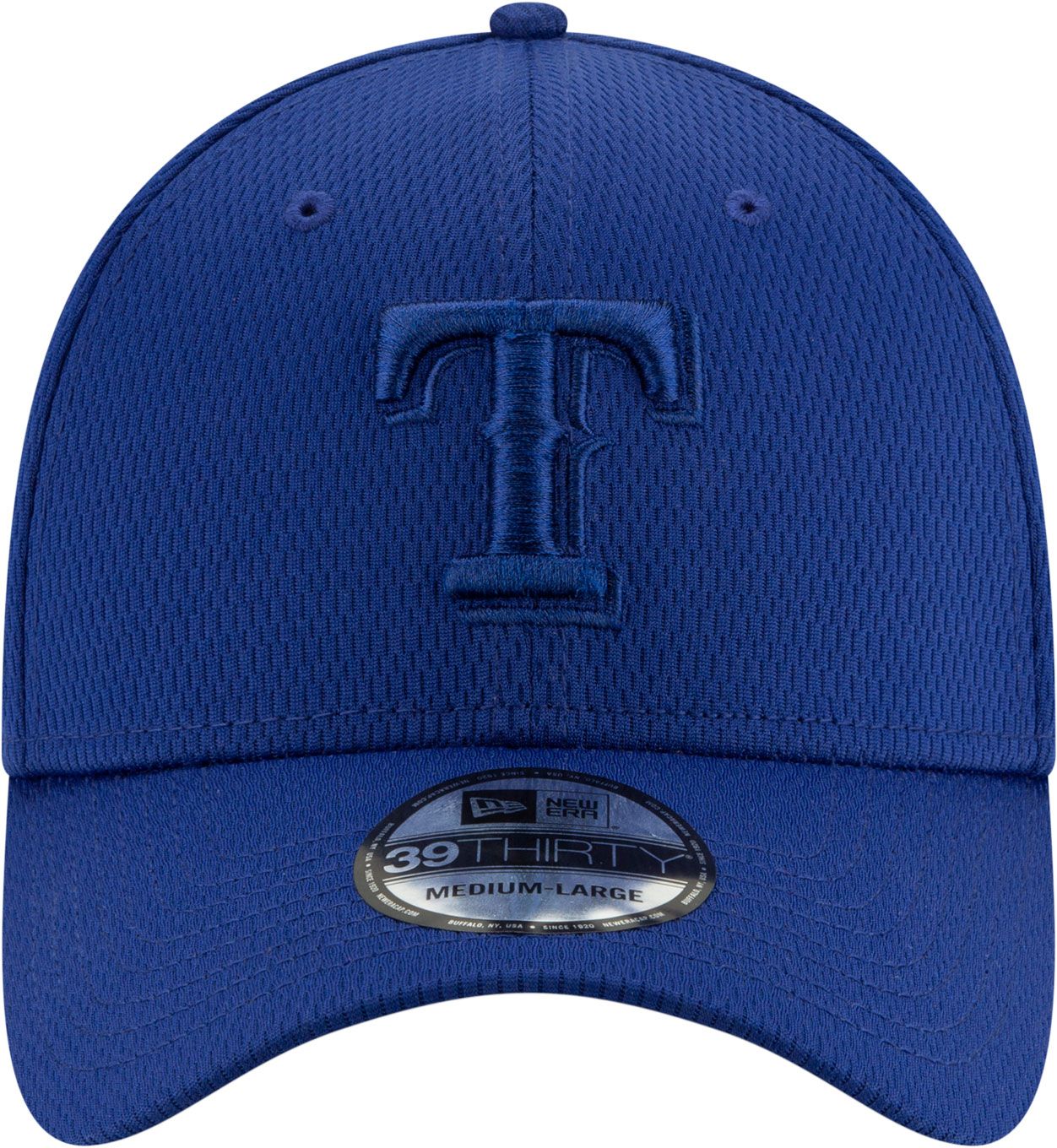 New Era Adult Texas Rangers Blue 39Thirty Perftone Stretch Fit Hat product image