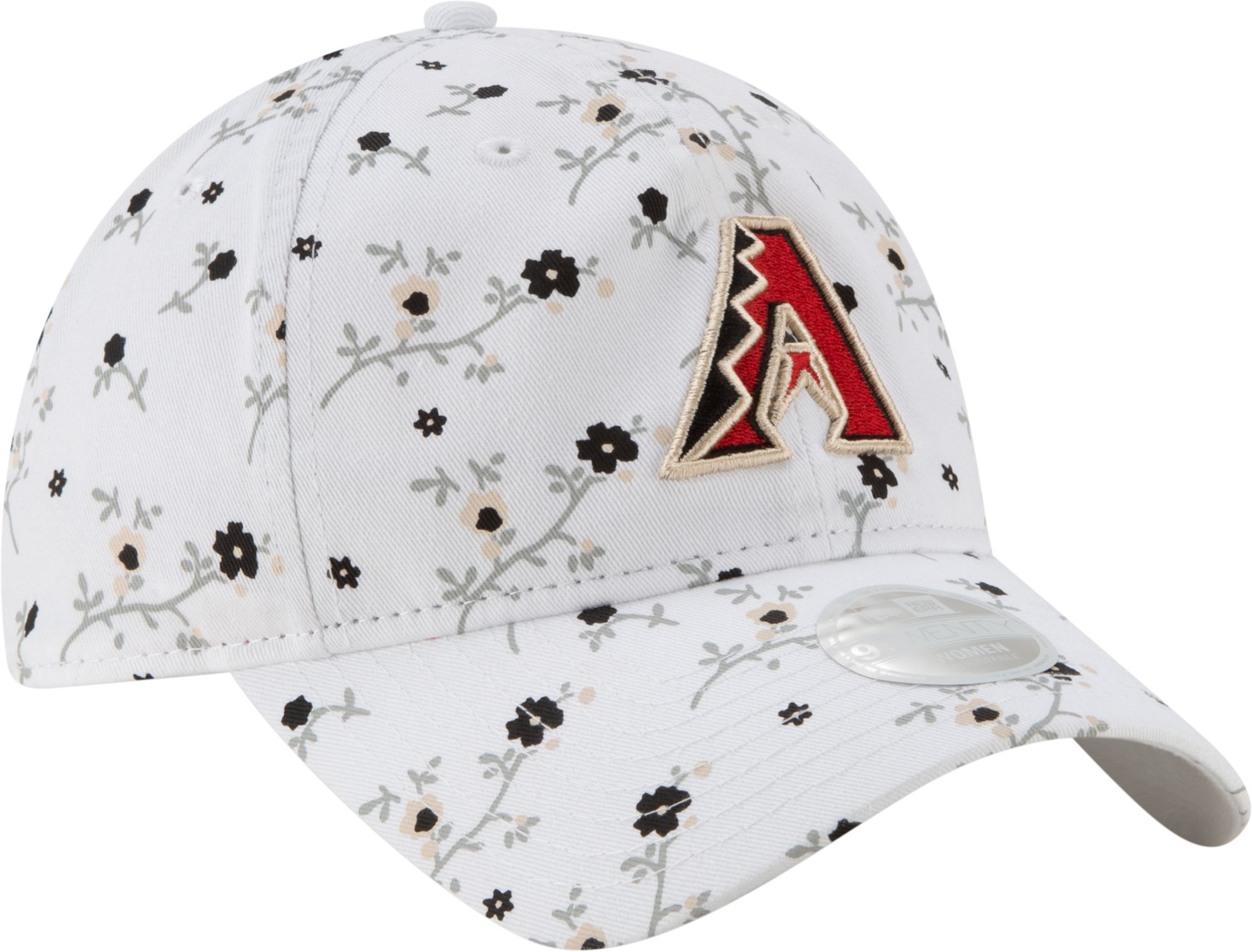 New Era Women's Arizona Diamondbacks Blossom 9Twenty Adjustable White Hat product image