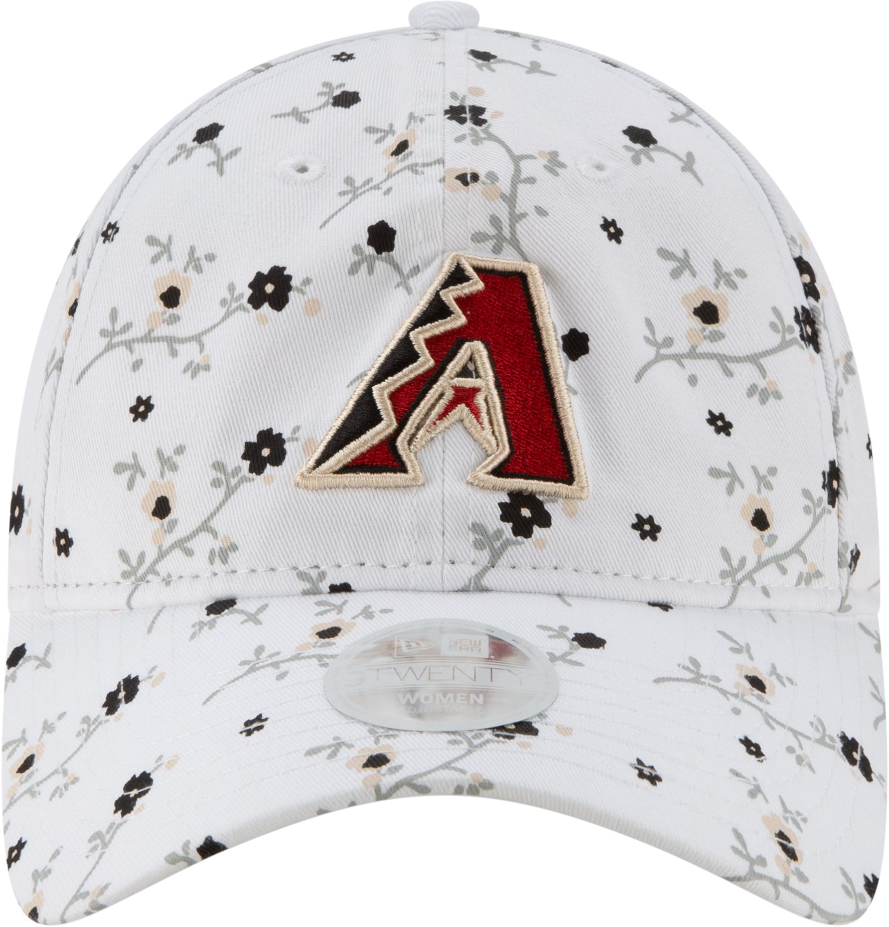 New Era Women's Arizona Diamondbacks Blossom 9Twenty Adjustable White Hat product image