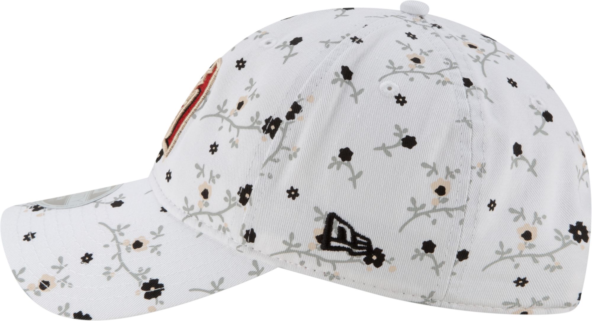 New Era Women's Arizona Diamondbacks Blossom 9Twenty Adjustable White Hat product image