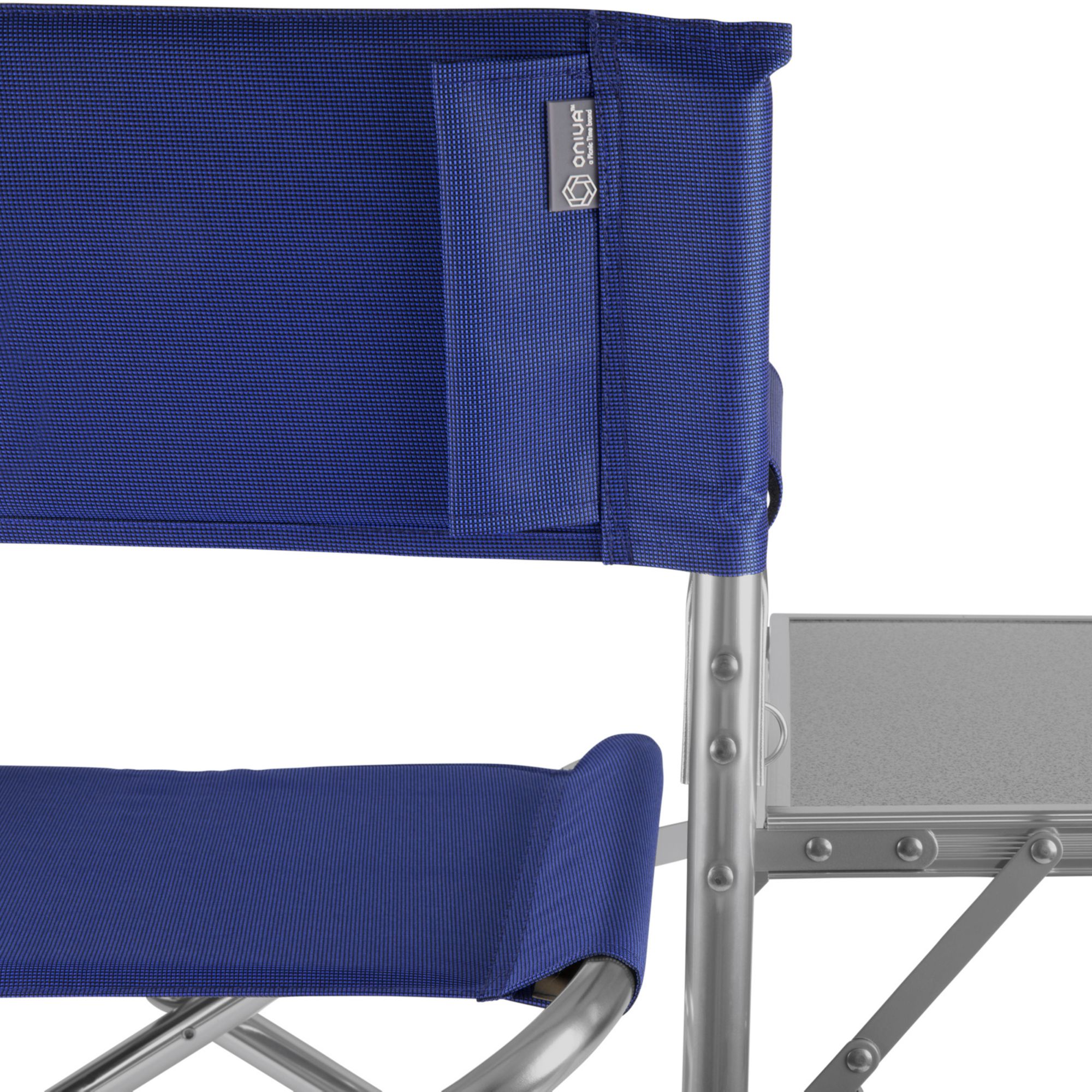 Picnic Time Michigan Wolverines Sports Chair with Side Table
