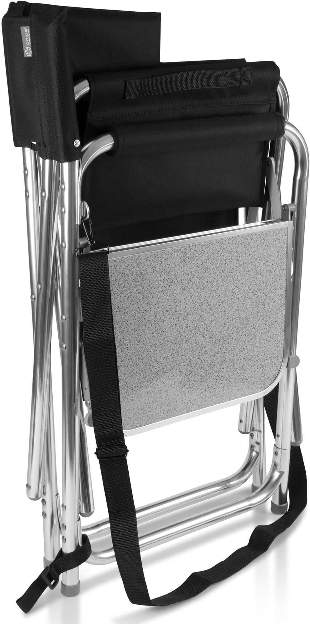 Picnic Time Army West Point Black Knights Sports Chair with Side Table product image