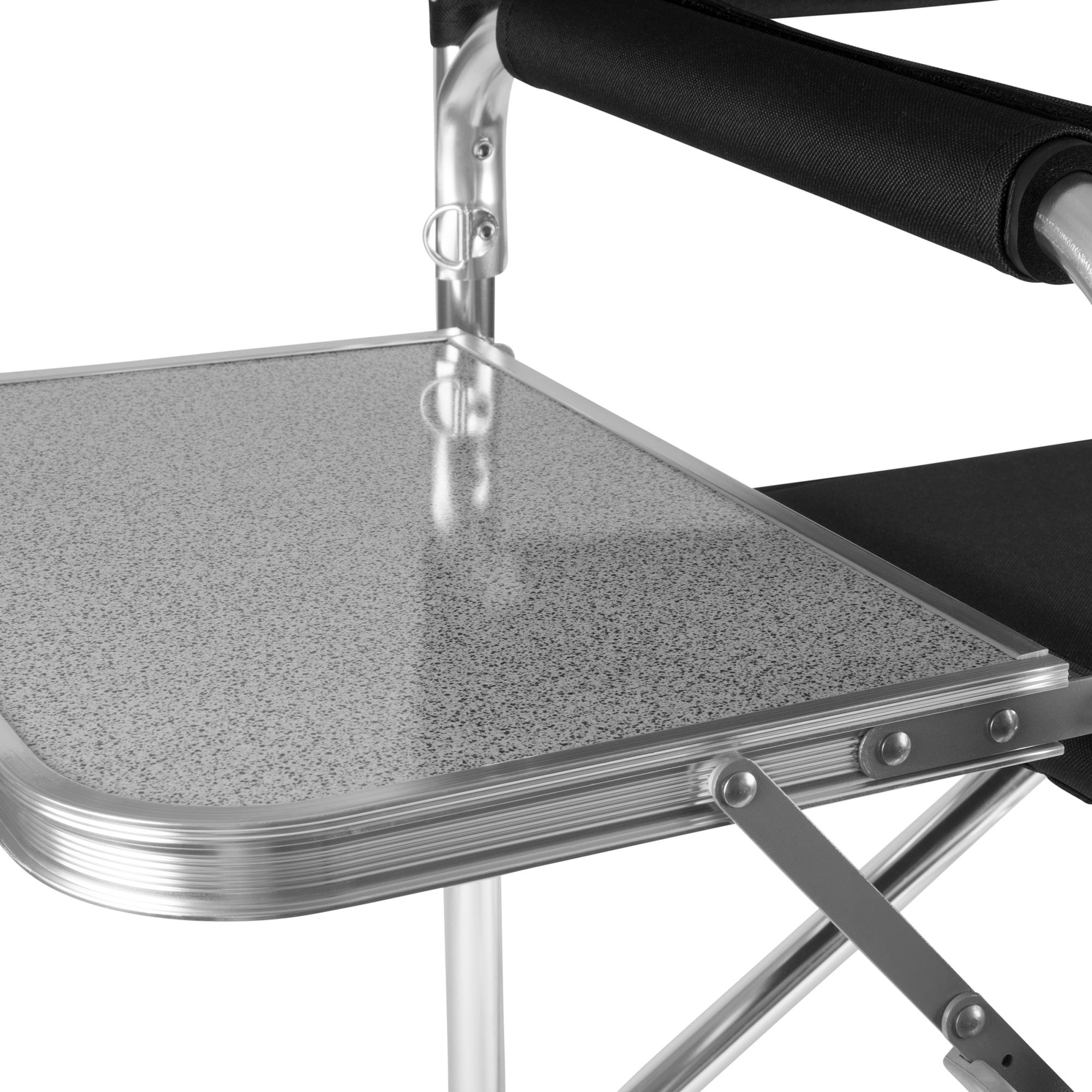 Picnic Time Army West Point Black Knights Sports Chair with Side Table product image