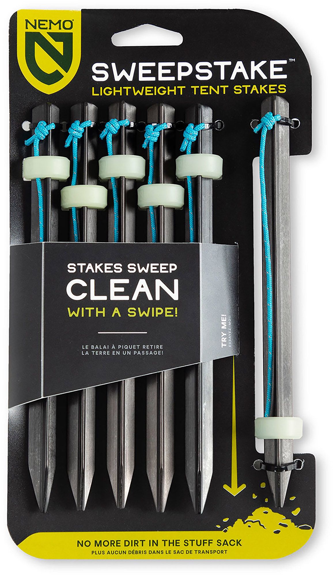 NEMO Sweepstake Tent Stakes 6-Pack product image