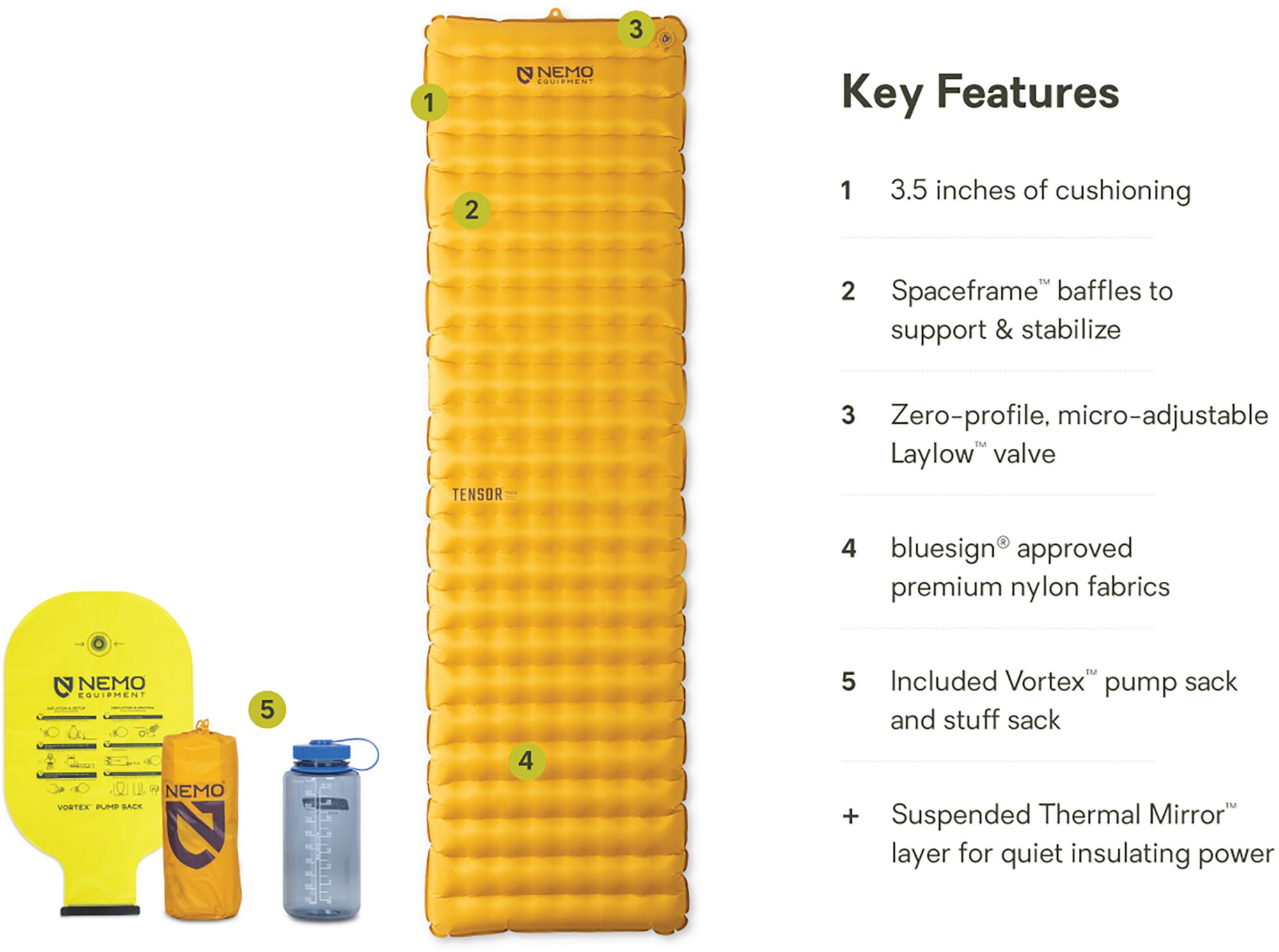 NEMO Tensor Trail Regular Sleeping Pad product image
