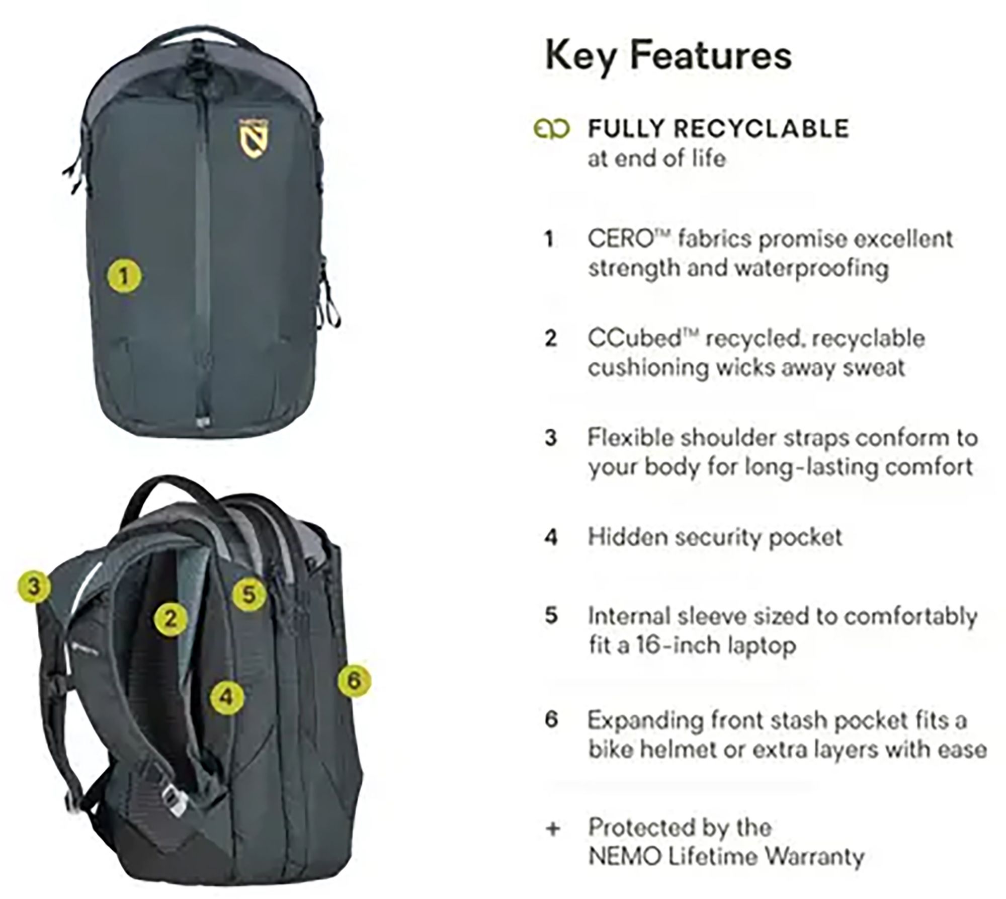 NEMO Vantage 26L Endless Promise Adventure Daypack product image