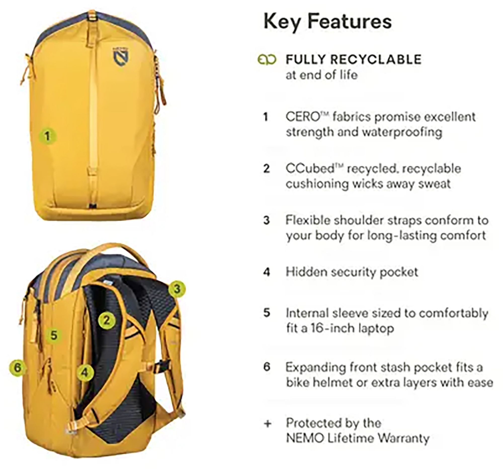 NEMO Vantage 26L Endless Promise Adventure Daypack product image