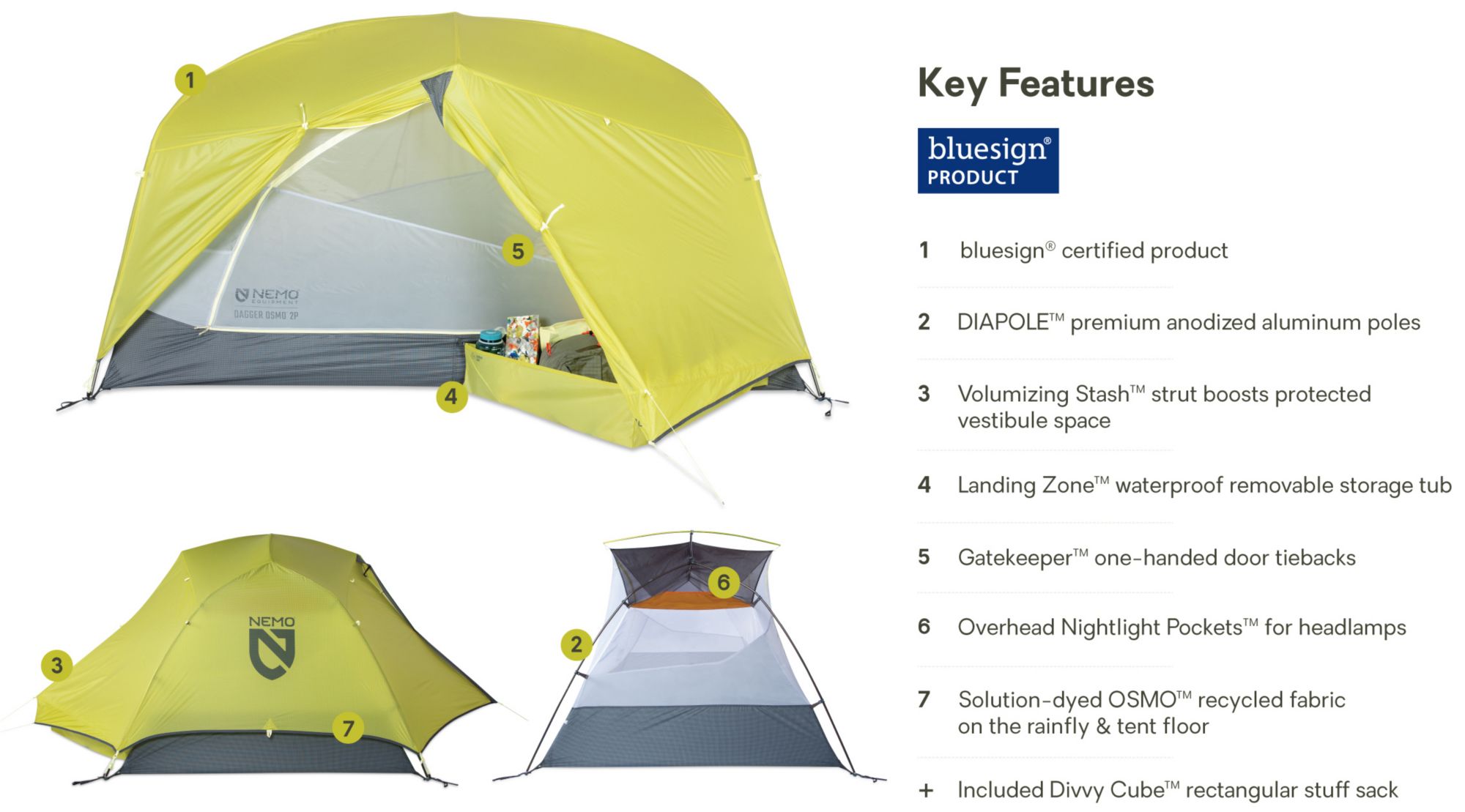 NEMO Dagger OSMO 2 Person Tent product image