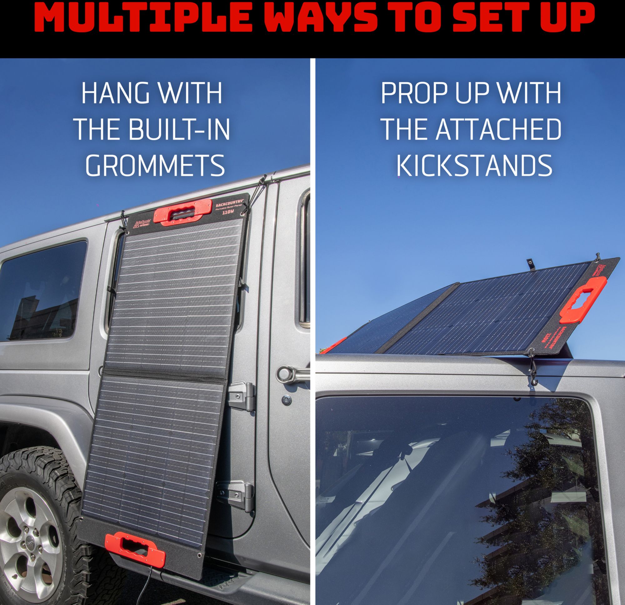 GoSports Backcountry 110 Solar Power Panel product image