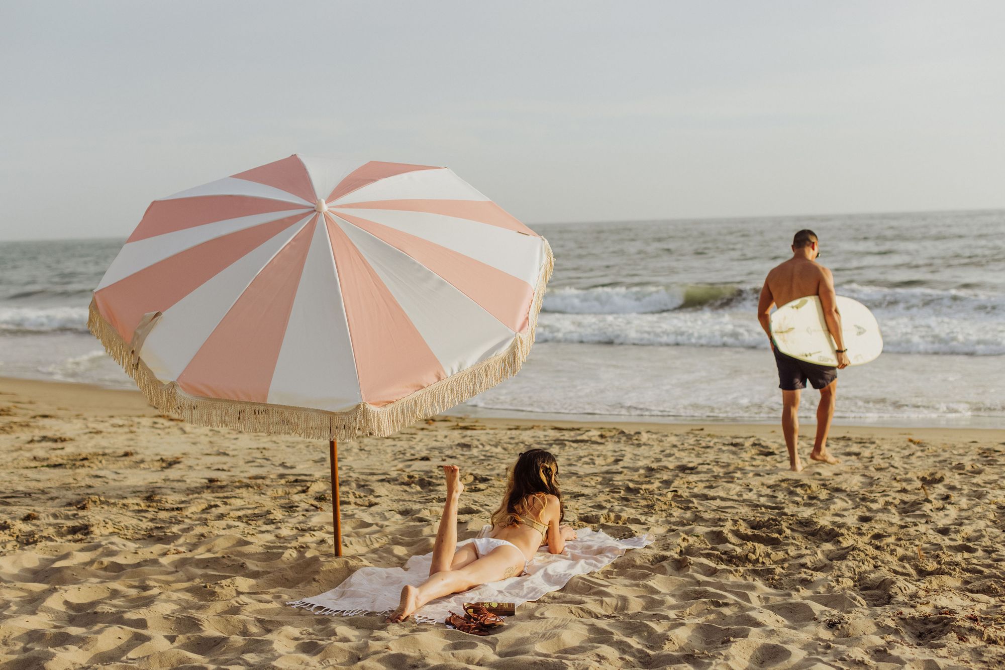 Picnic Time 6.5 Ft. Portable Beach Umbrella product image