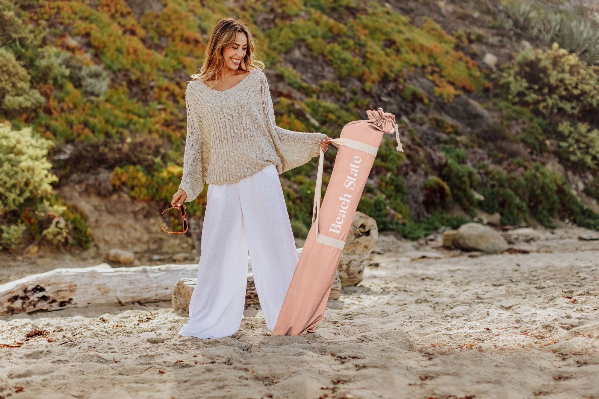 Picnic Time 6.5 Ft. Portable Beach Umbrella product image