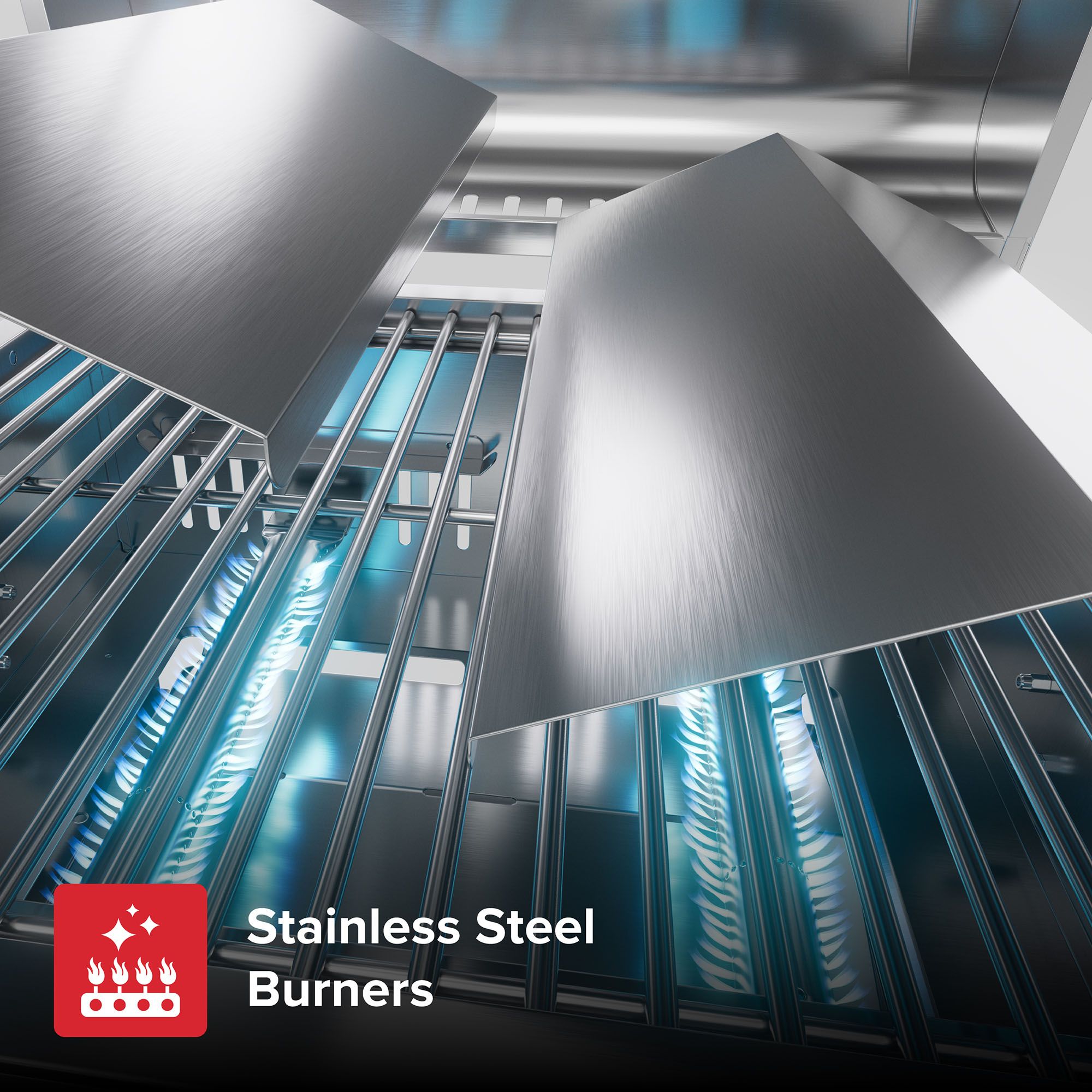 Nexgrill Rally 2-Burner Portable Gas Grill - Stainless Steel product image