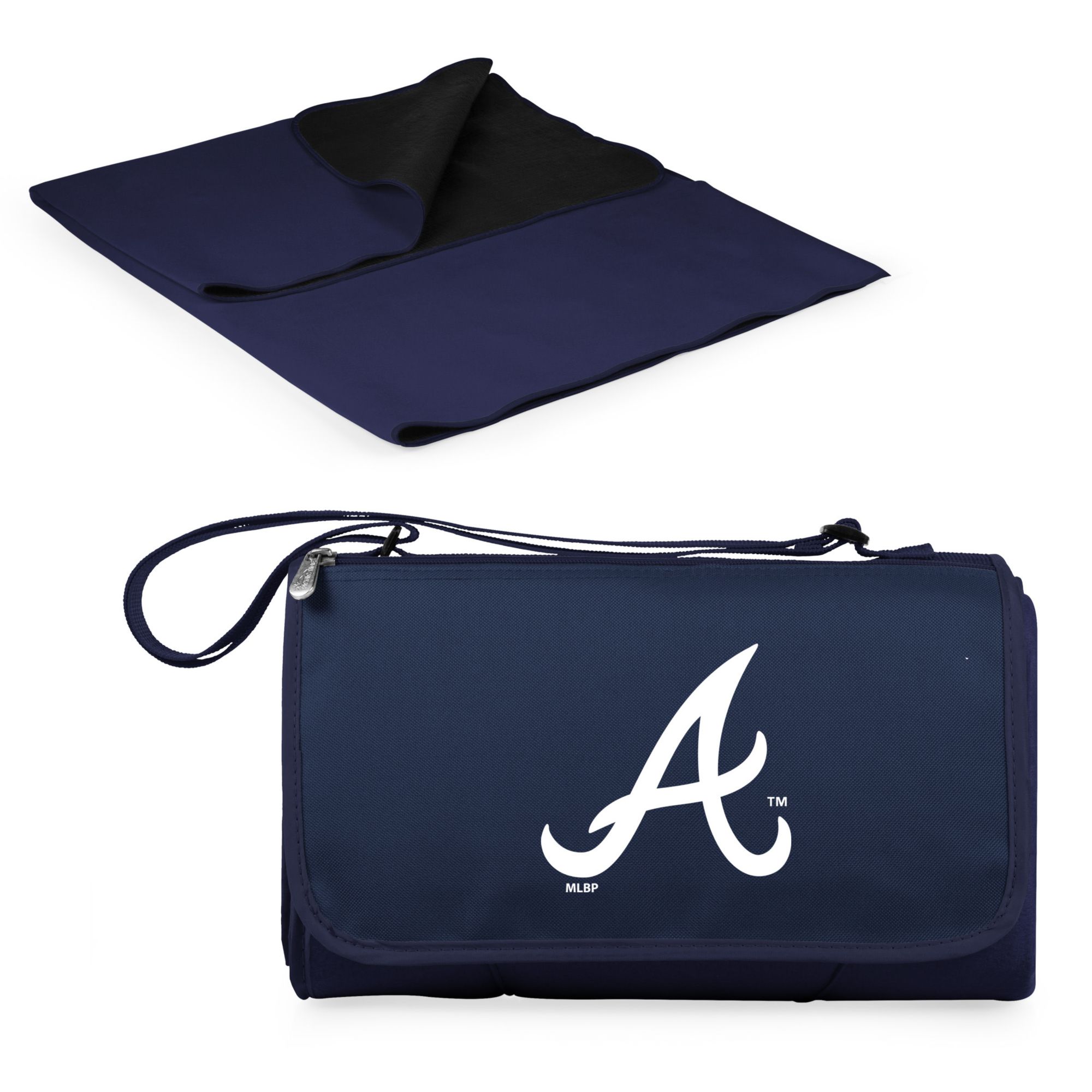 Picnic Time Atlanta Braves Outdoor Picnic Blanket Tote product image