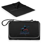 Picnic Time Miami Marlins Outdoor Picnic Blanket Tote product image