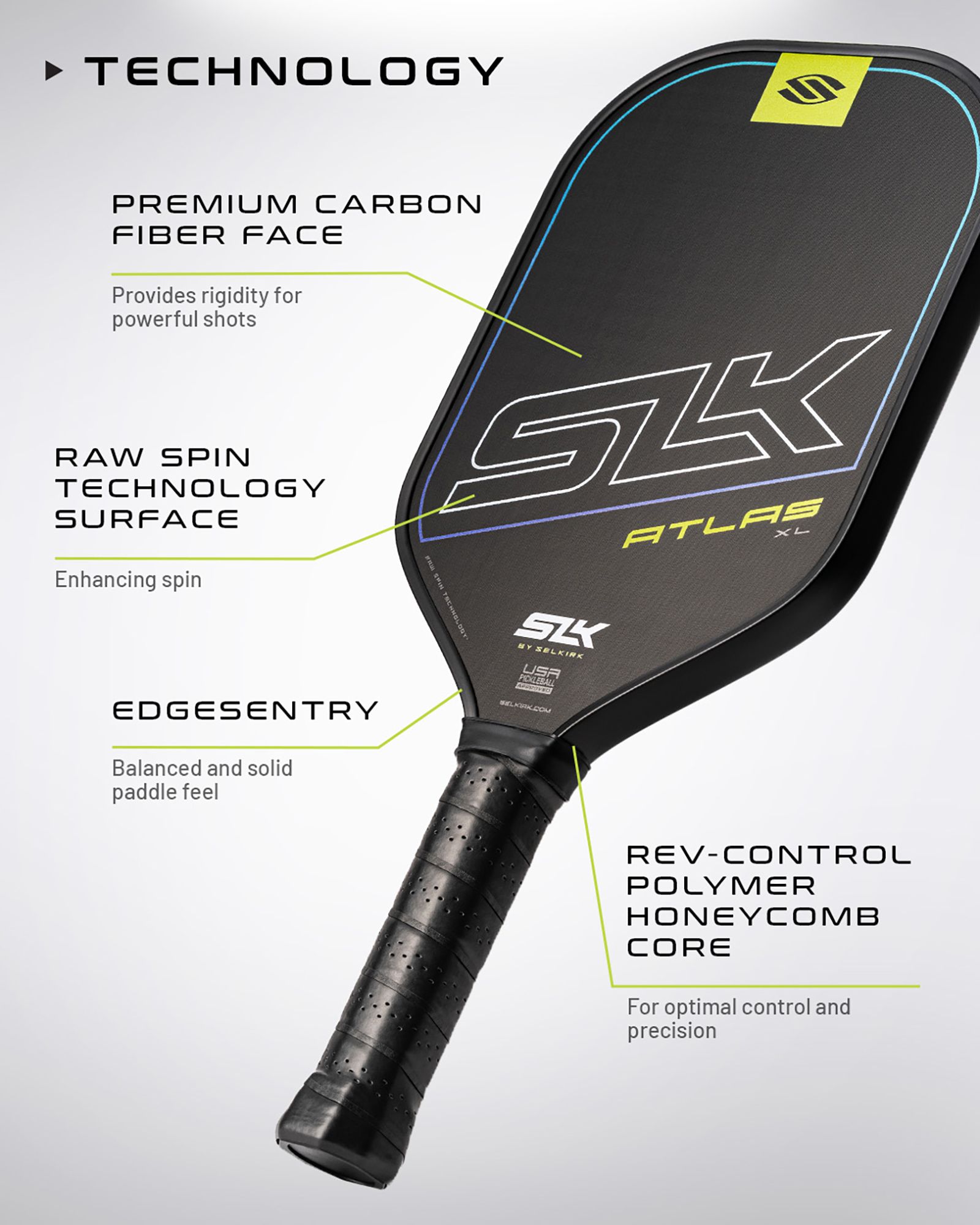 Selkirk SLK ATLAS XL Pickleball Paddle product image